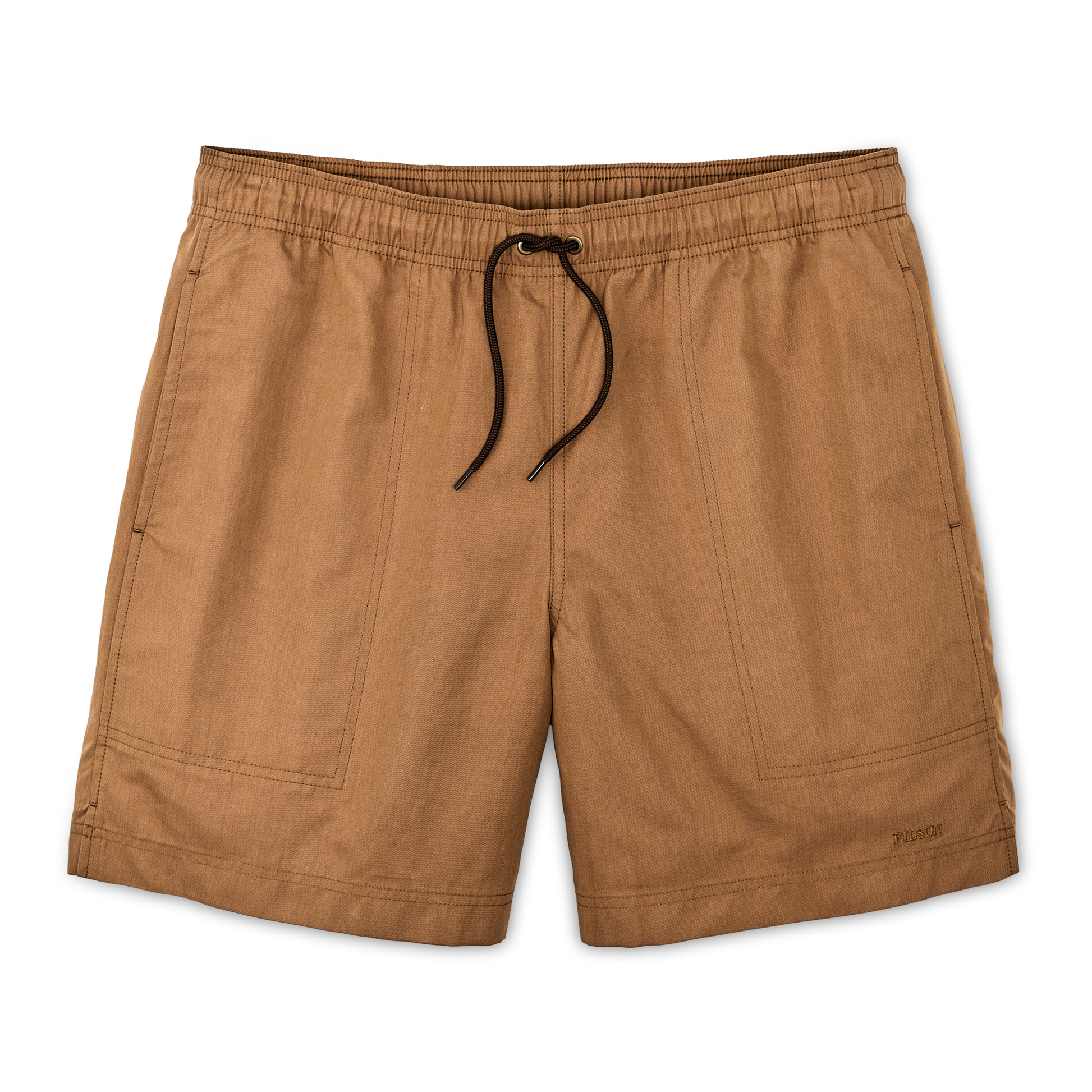 Front-facing image of the Filson Dry Falls Shorts - Flax