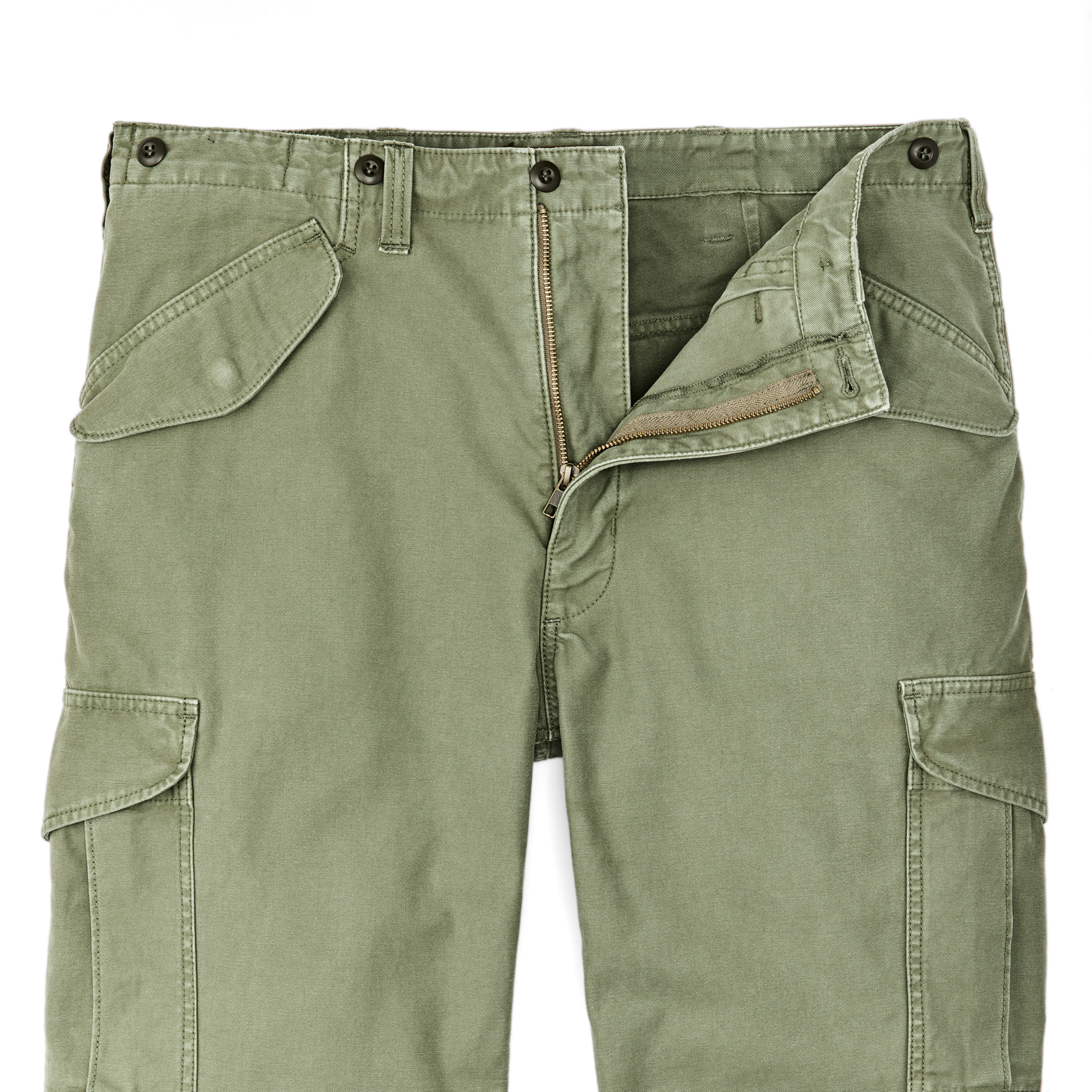 Alternate view of the Filson Field Cargo Pants - Washed Fatigue Green