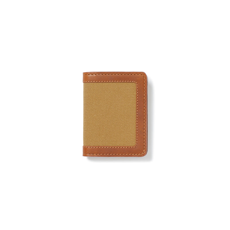 Rugged Twill Outfitter Card Wallet - Tan