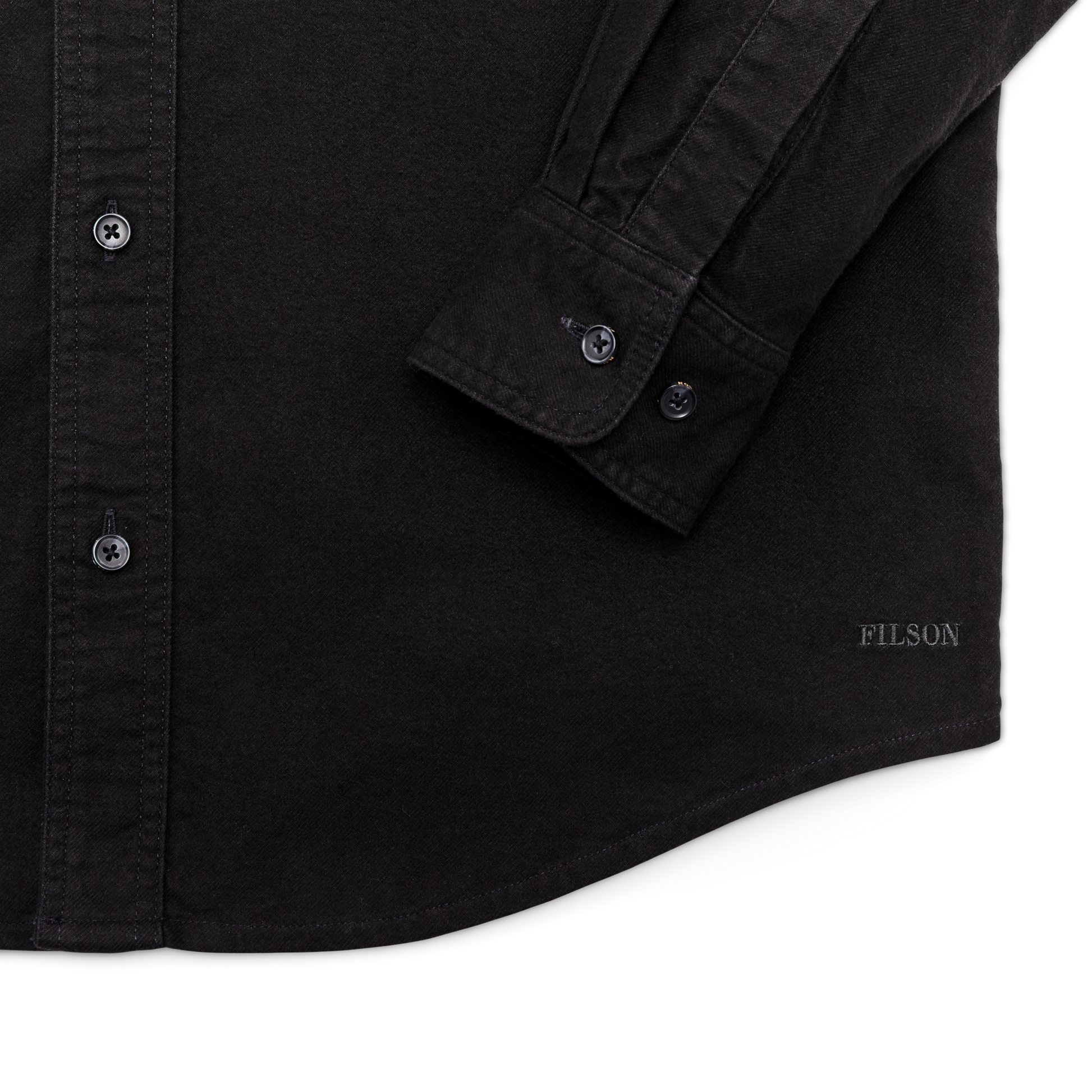 Alternate view of the Filson Alaskan Guide Shirt - Black