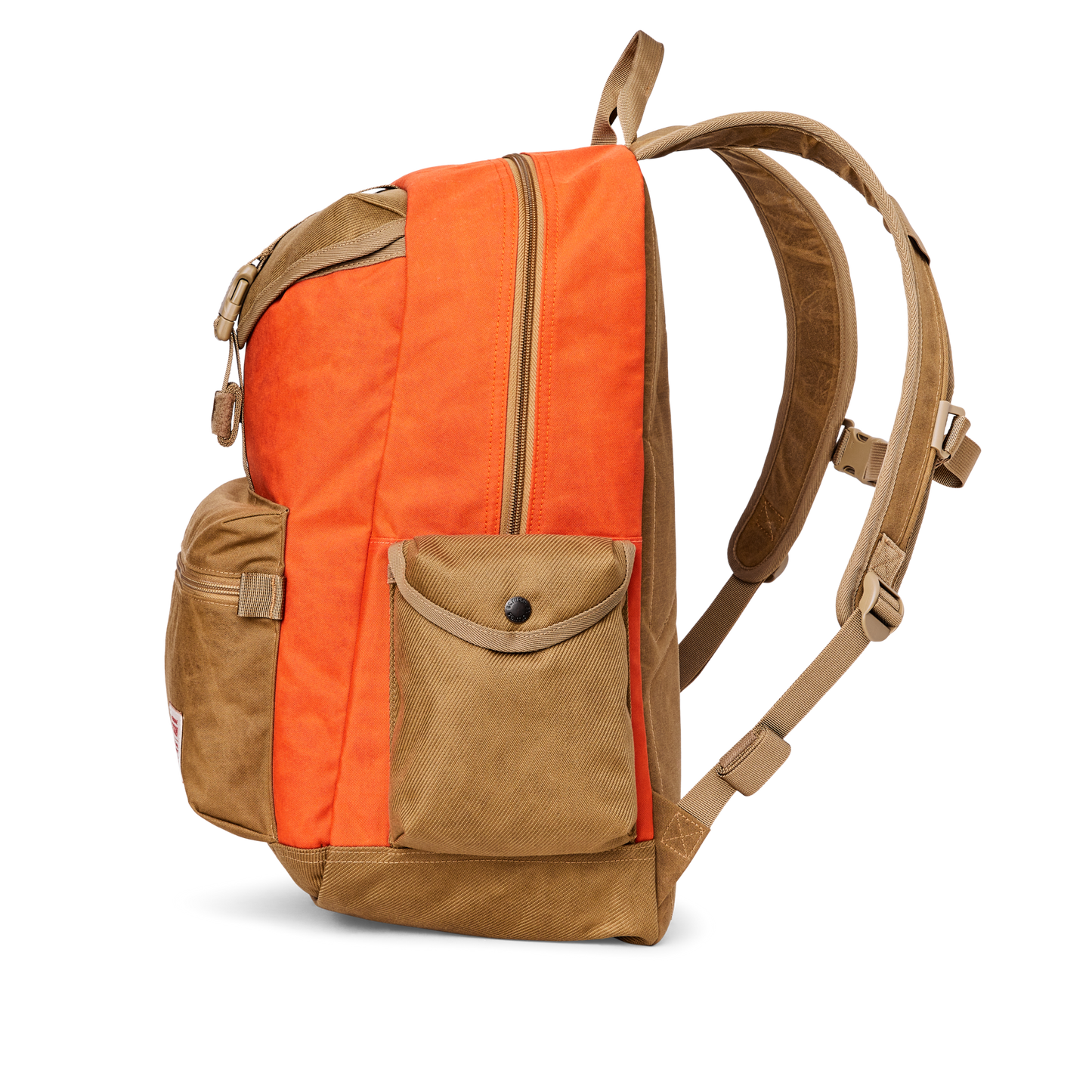 Alternate view of the Filson Surveyor 36l Backpack - Dark Tan / Flame