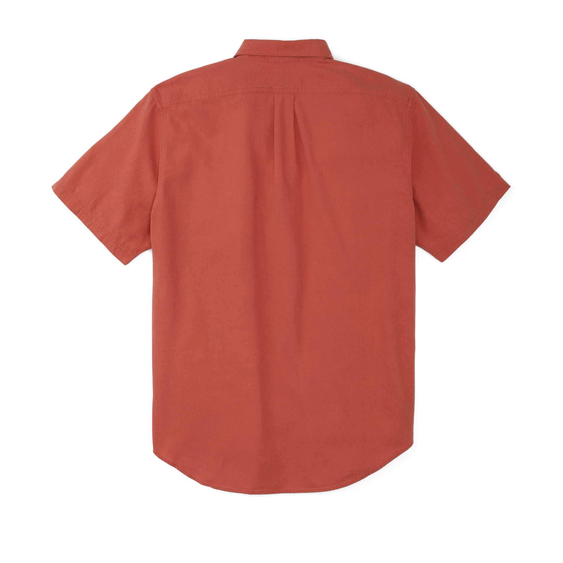 Alternate view of the Filson Short Sleeve Lightweight Alaskan Guide Shirt  - Cedar Red