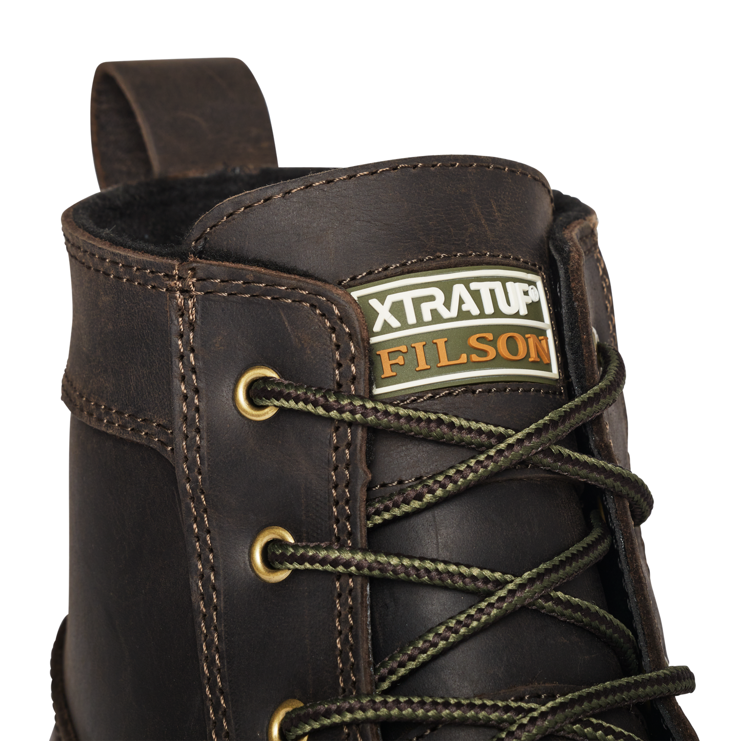 Alternate view of the Filson Filson X Xtratuf 6" Legacy Lace Boots - Brown