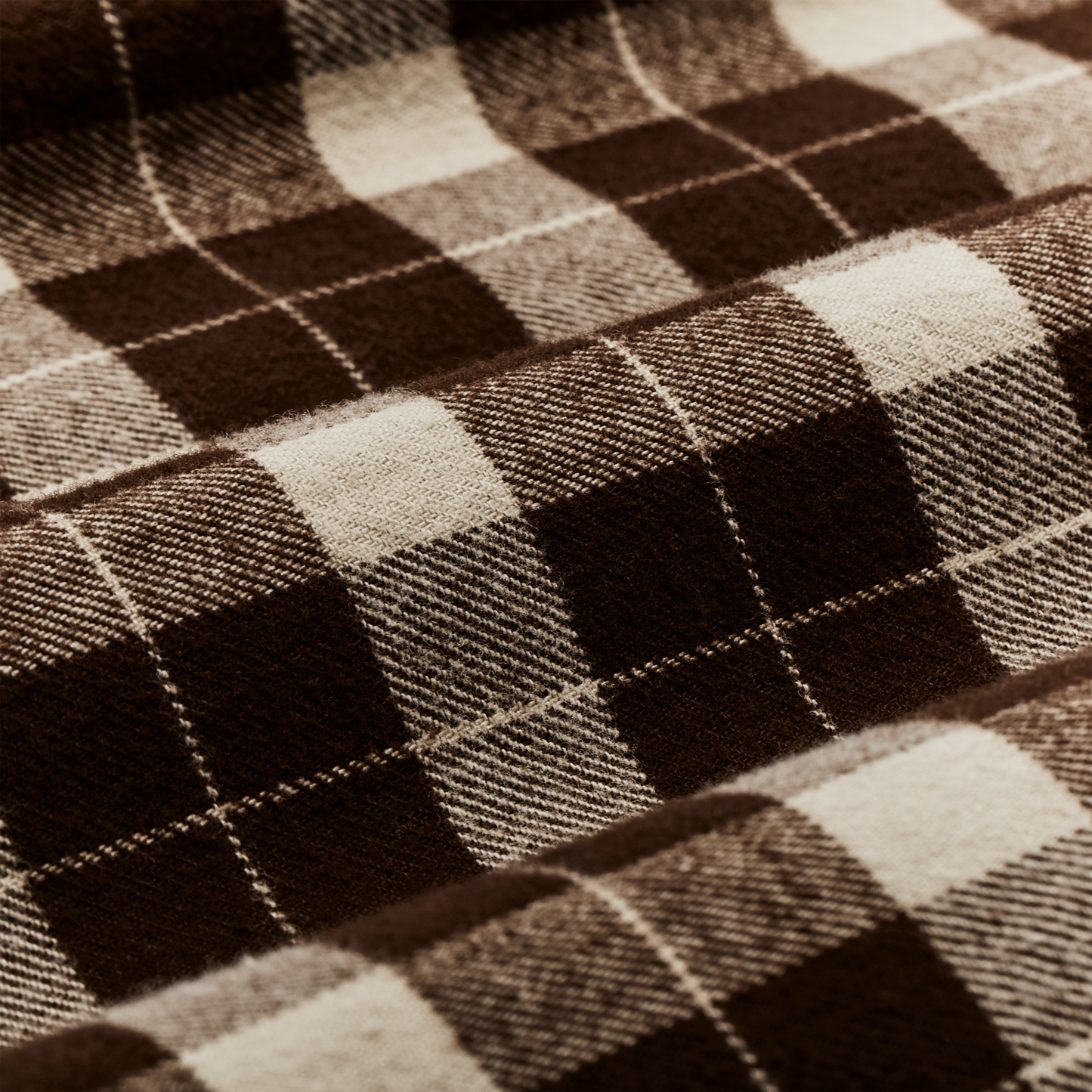 Alternate view of the Filson Alaskan Guide Shirt - Brown / Cream Plaid