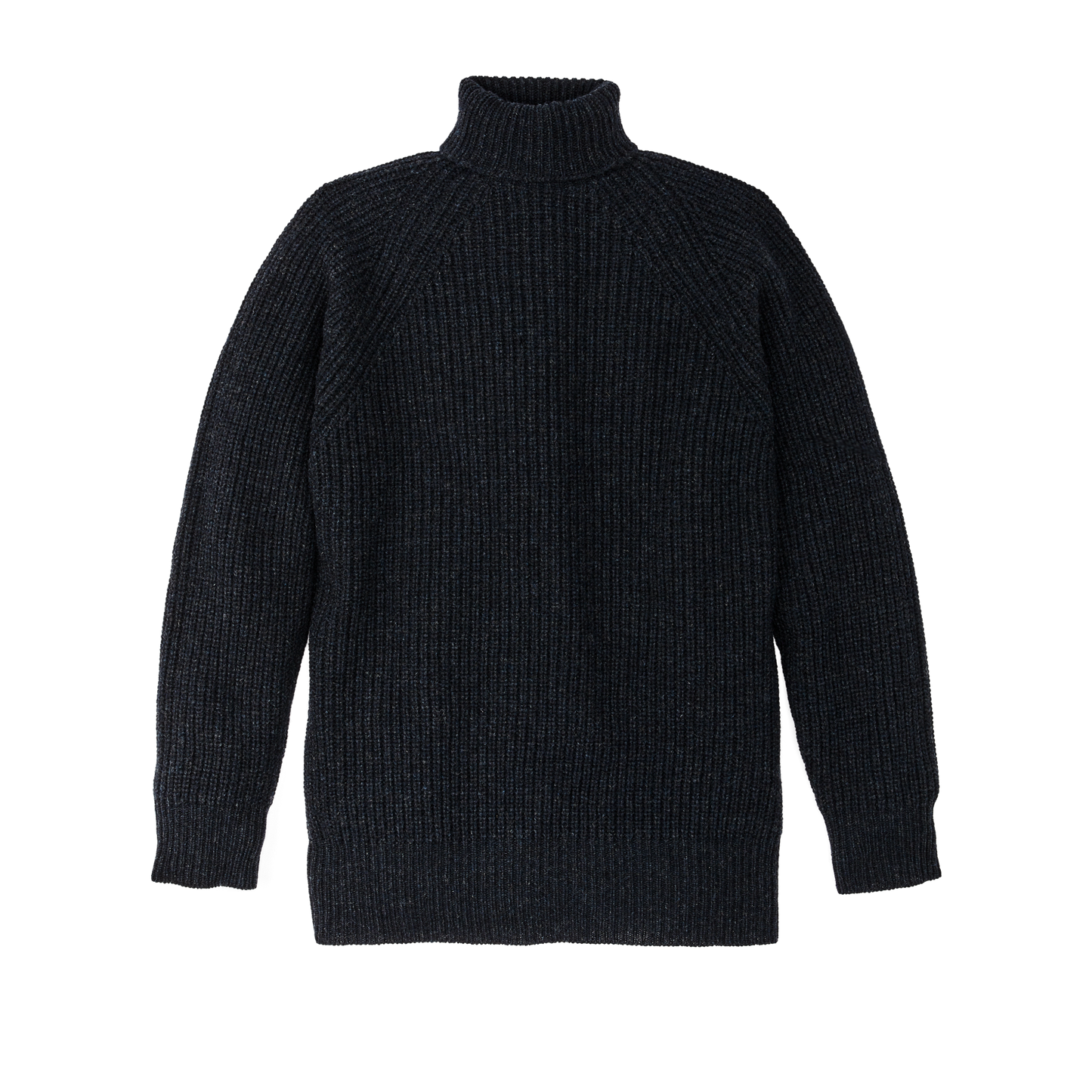 Front-facing image of the Filson Bristol Roll Neck Sweater  - Dark Navy Heather