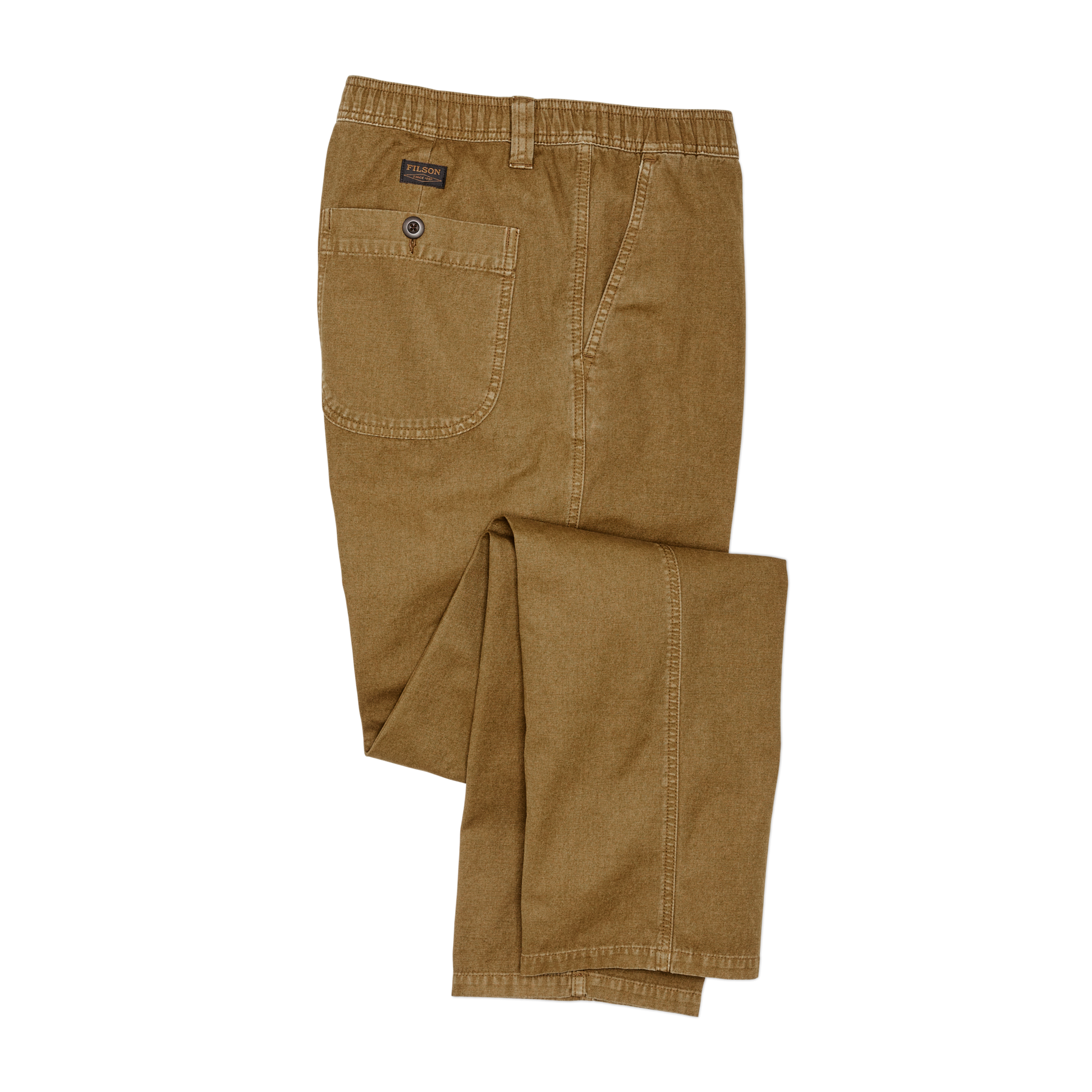 Alternate view of the Filson Oakville Canvas Pants - Bronze Brown