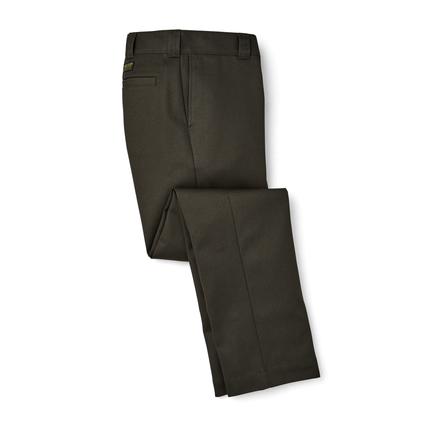 Front-facing image of the Filson Anchorage Work Pants - Charcoal