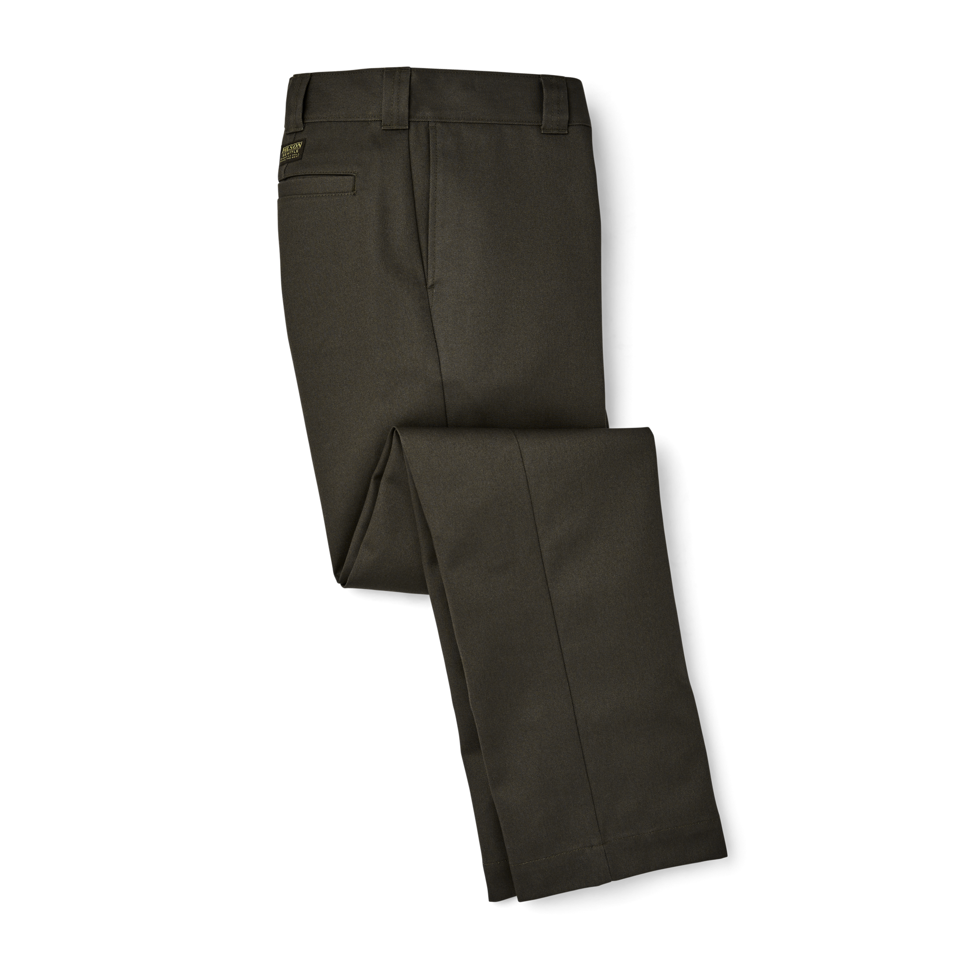 Front-facing image of the Filson Anchorage Work Pants - Charcoal