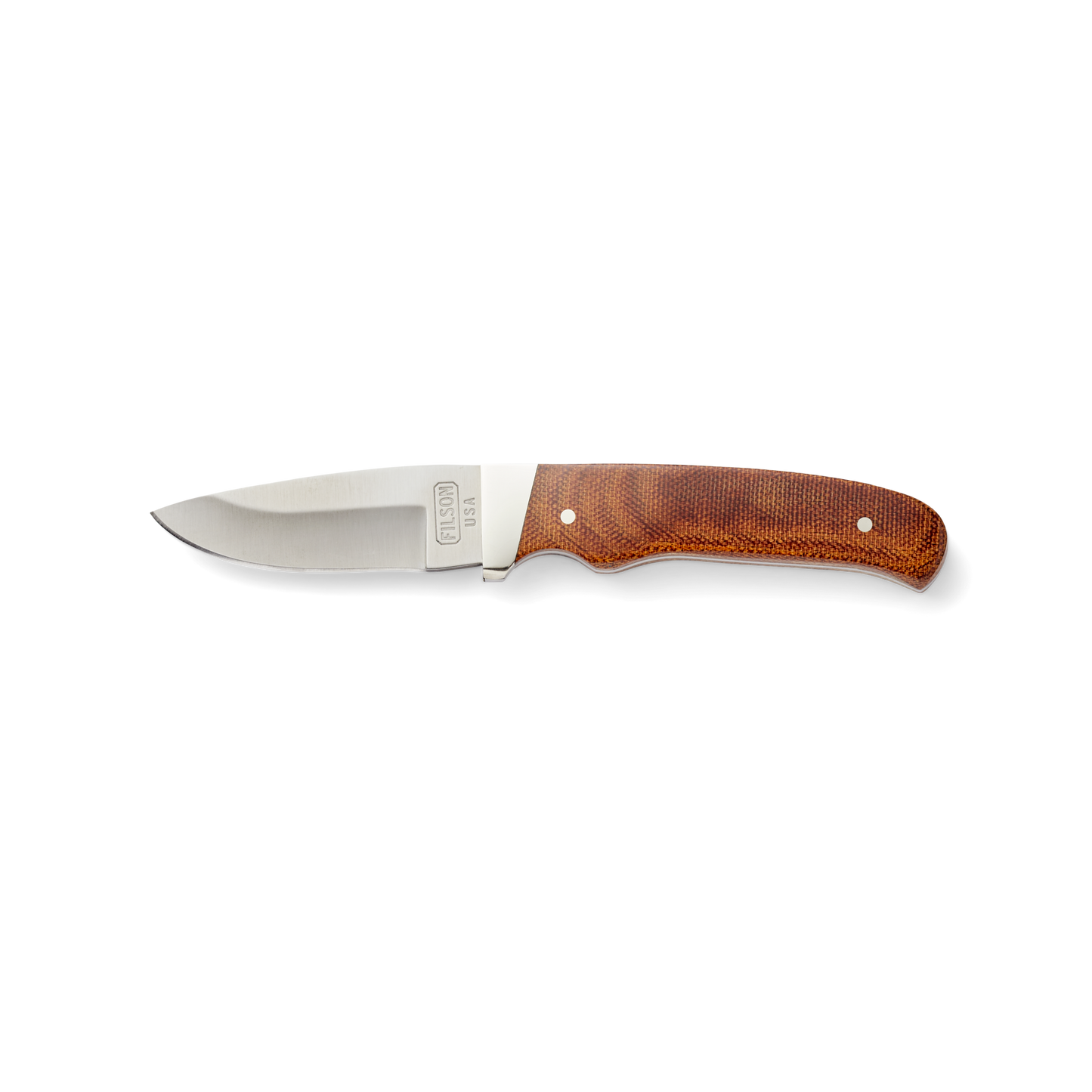 Front-facing image of the Filson Skinner Fixed-blade Knife - No Color