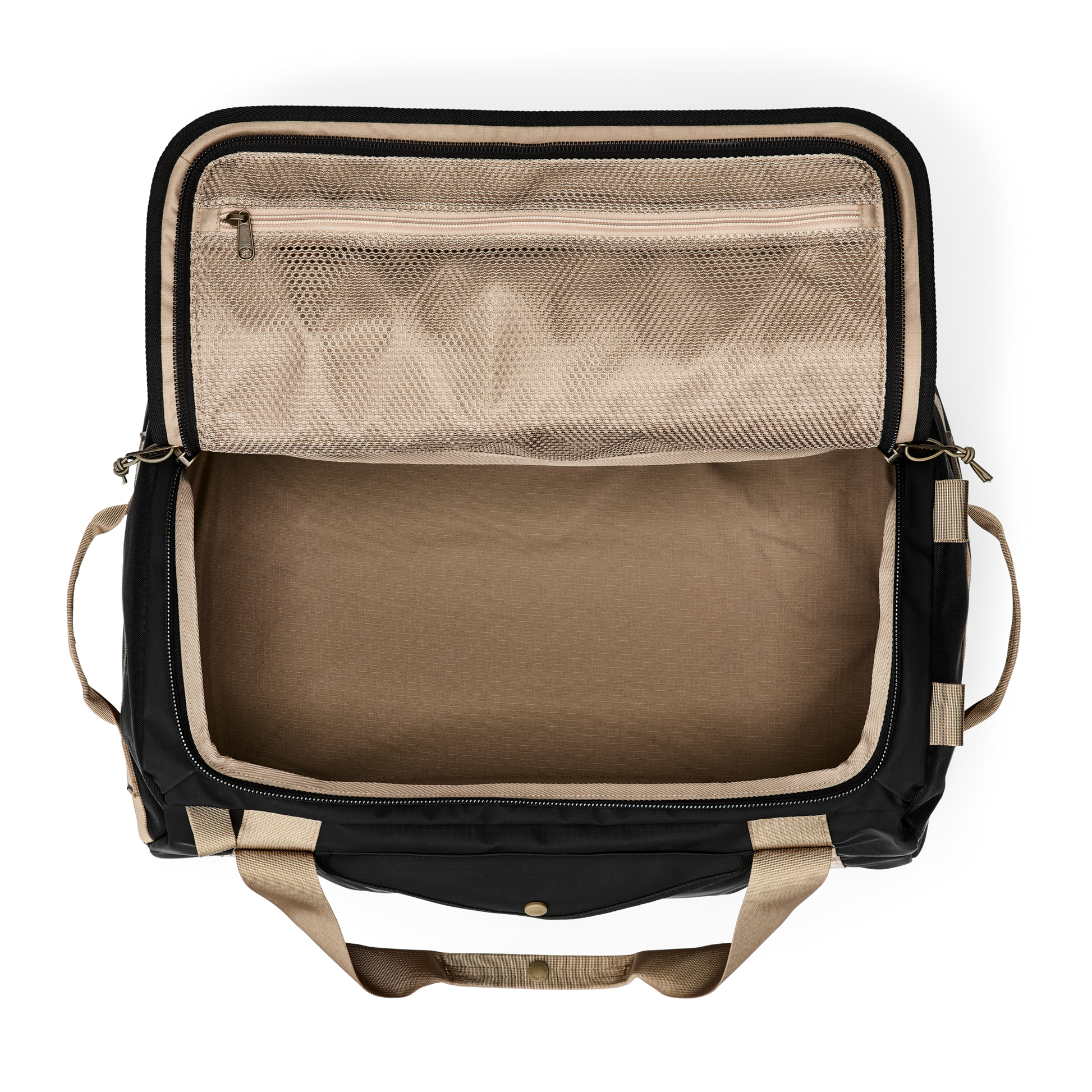 Alternate view of the Filson Scout 50l Duffle - Black / Covert