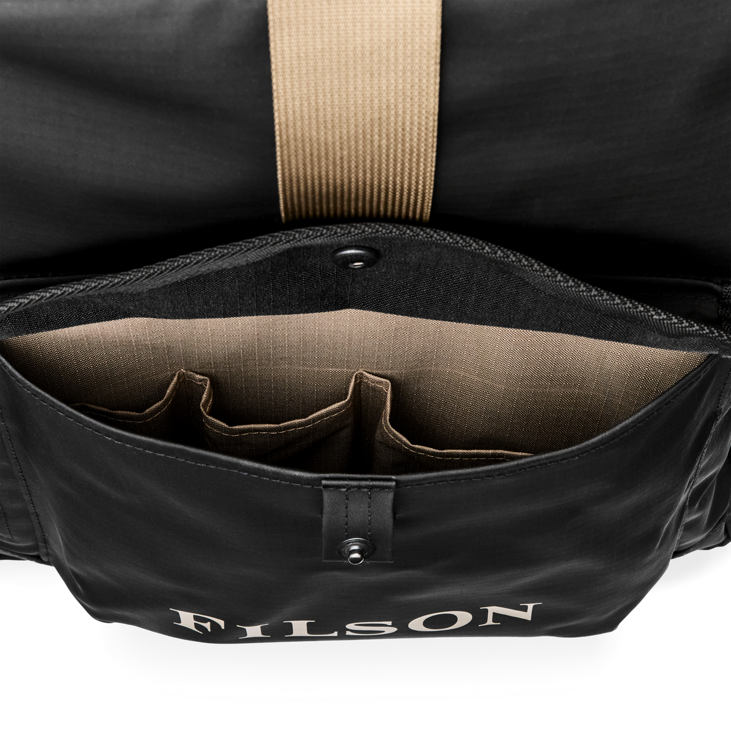 Alternate view of the Filson Scout Backpack - Black / Covert