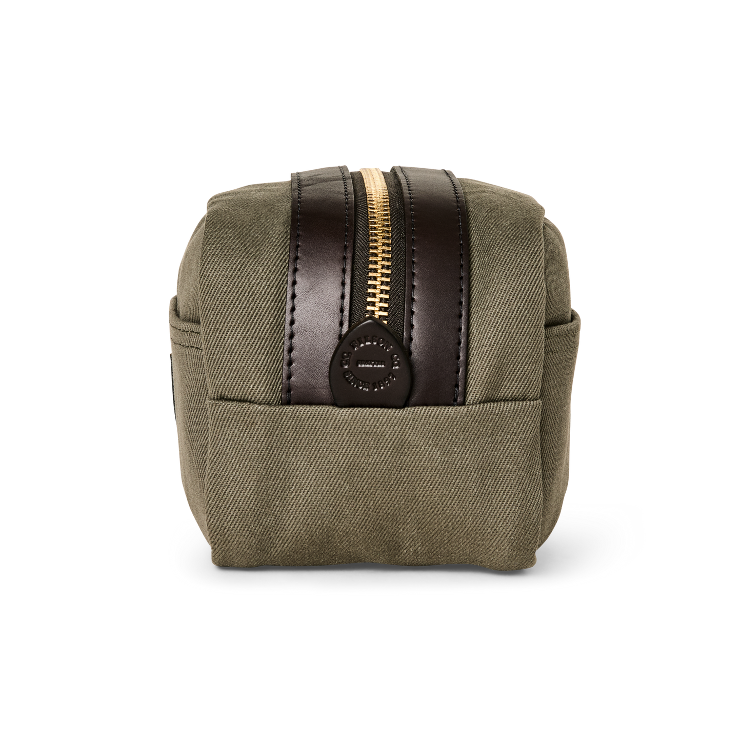 Alternate view of the Filson Rugged Twill Travel Kit - Otter Green