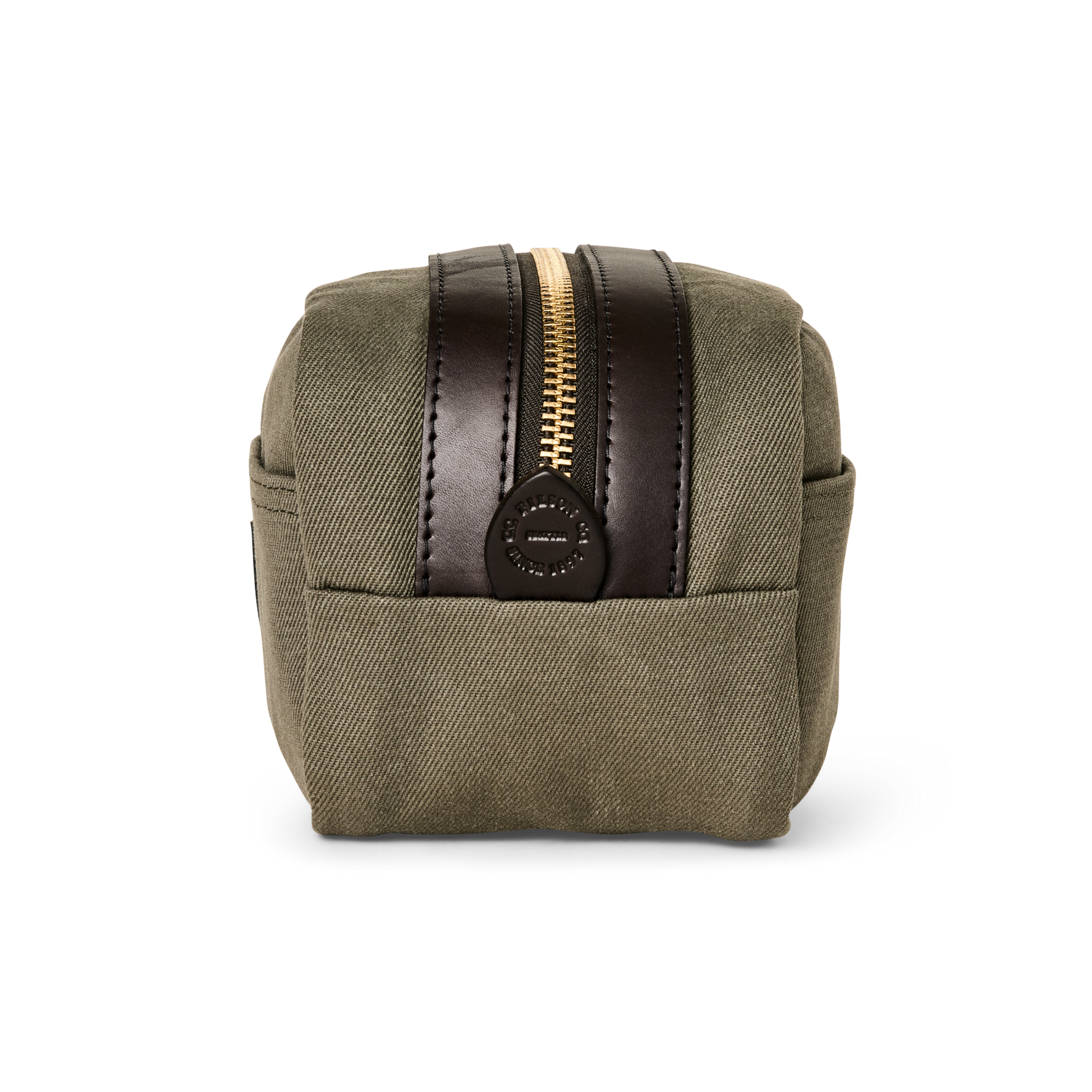 Alternate view of the Filson Rugged Twill Travel Kit - Otter Green