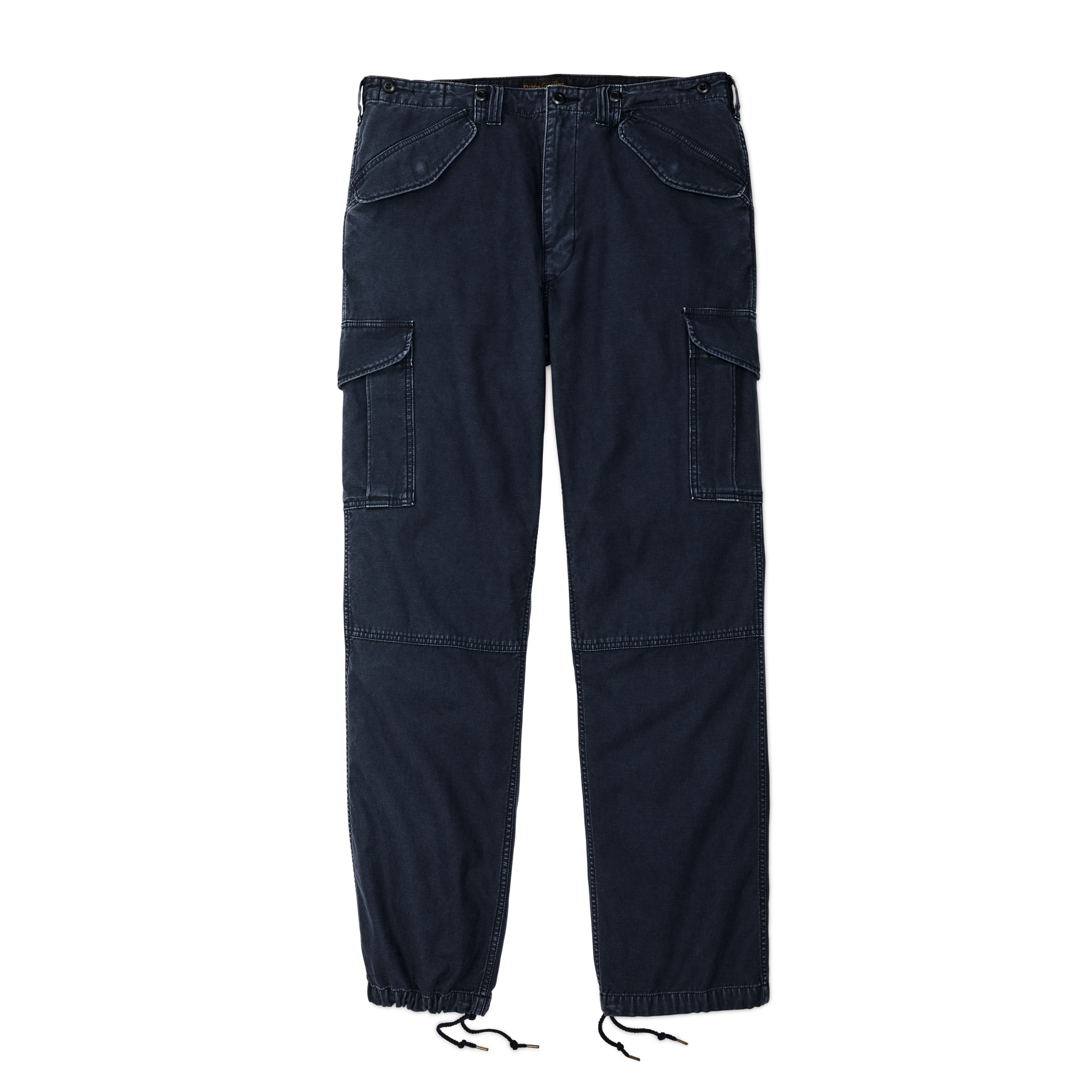 Front-facing image of the Filson Field Cargo Pants - Blue Mussel