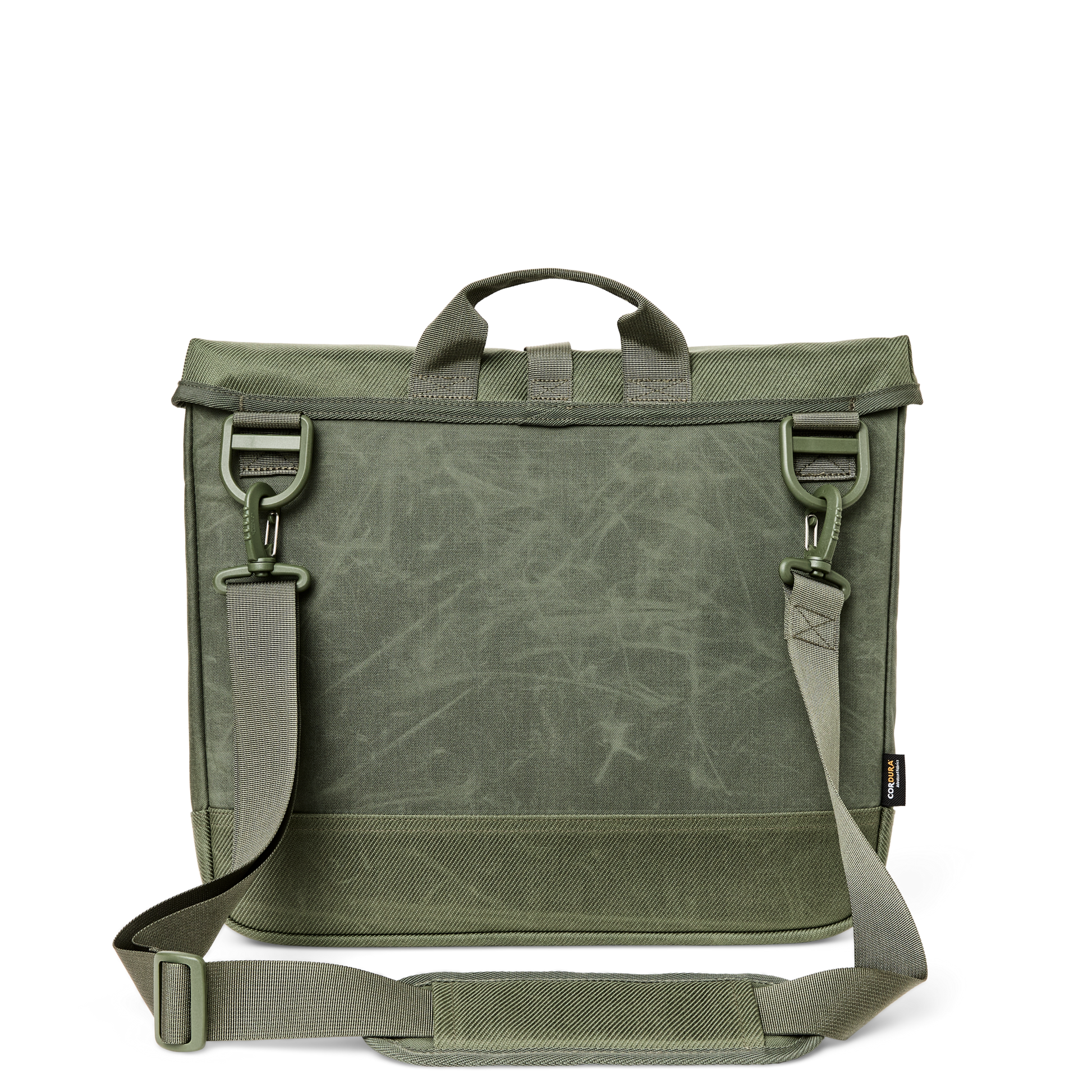 Alternate view of the Filson Surveyor Messenger Bag - Service Green