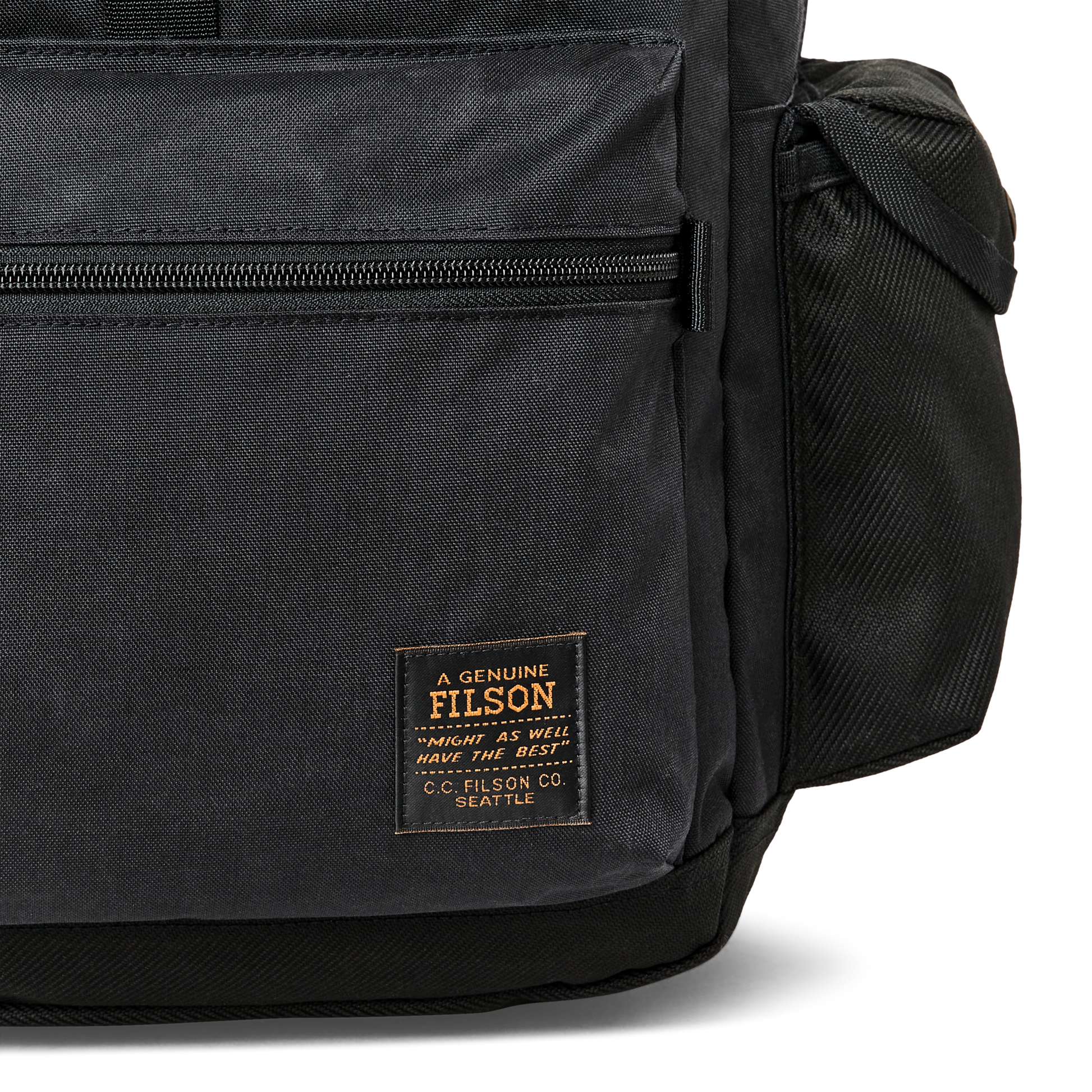 Alternate view of the Filson Surveyor 36l Backpack - Black