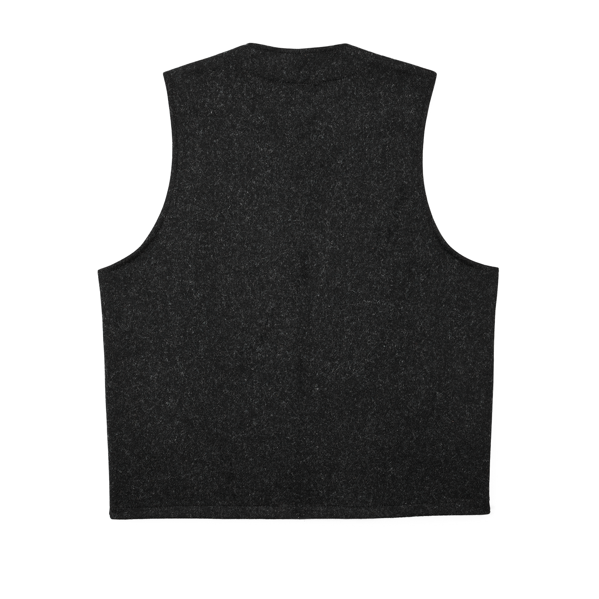 Alternate view of the Filson Mackinaw Wool Vest - Charcoal