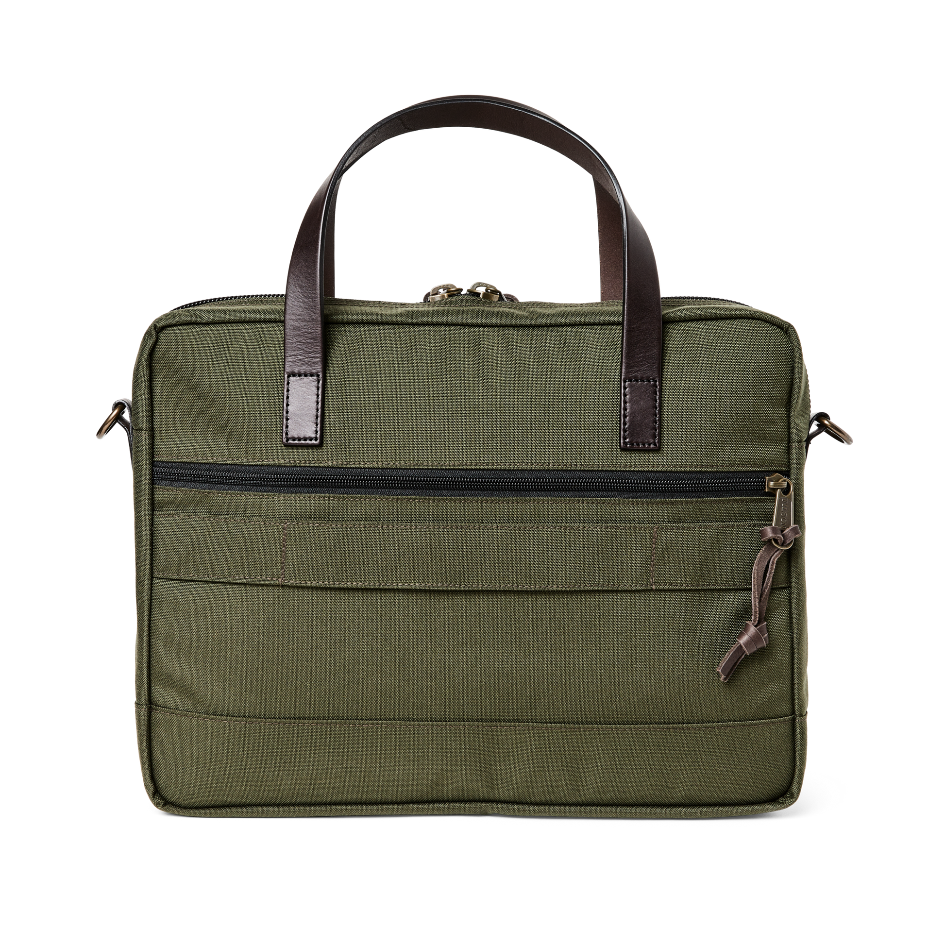 Alternate view of the Filson Dryden Briefcase - Otter Green