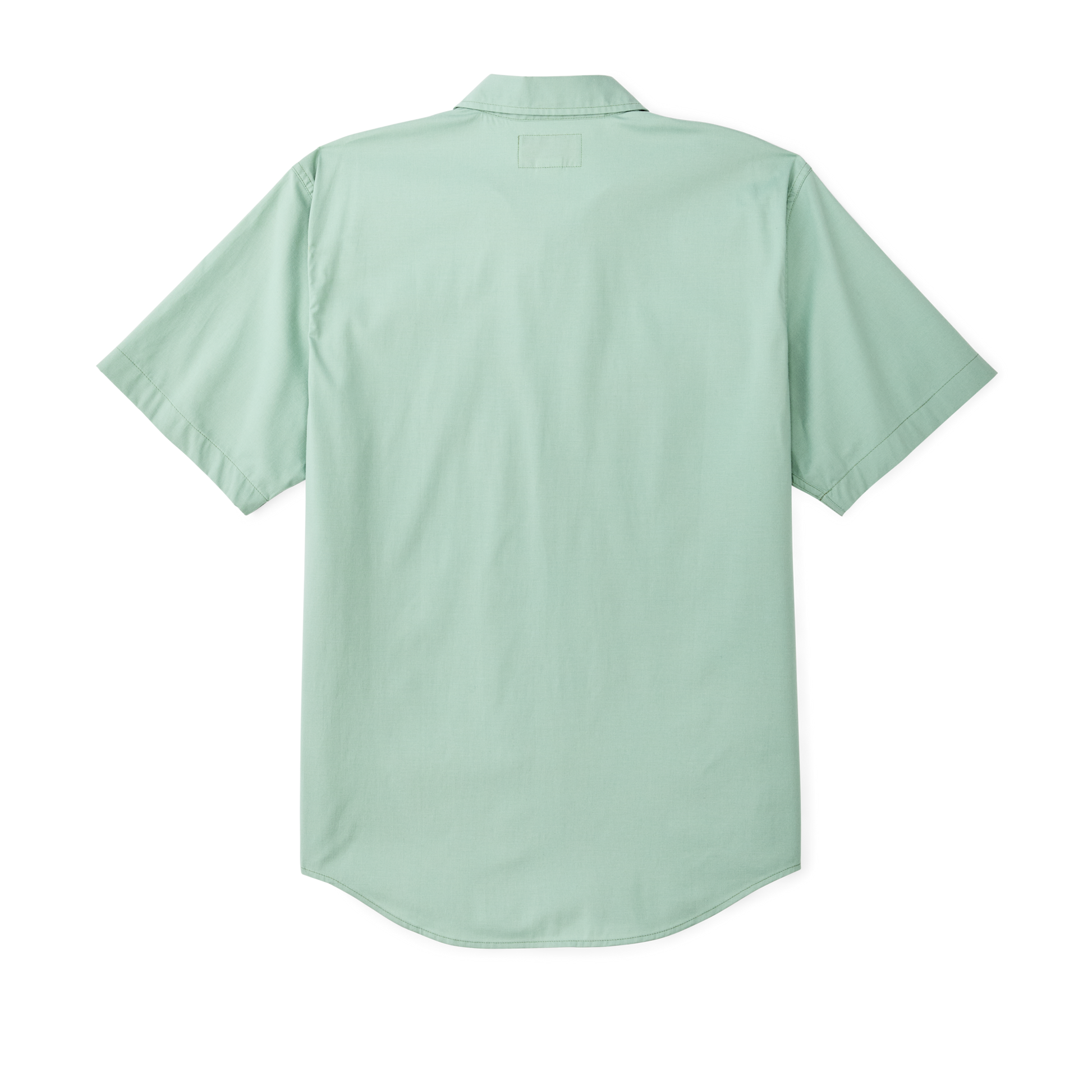 Alternate view of the Filson Twin Lakes Short Sleeve Sport Shirt - Granite Green