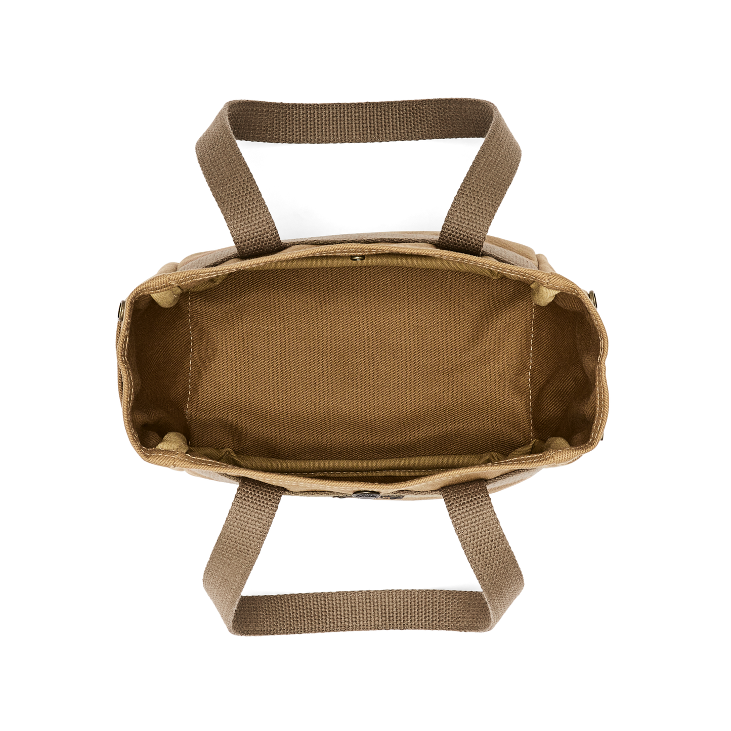 Alternate view of the Filson Rugged Twill Small Open Tote Bag - Tan