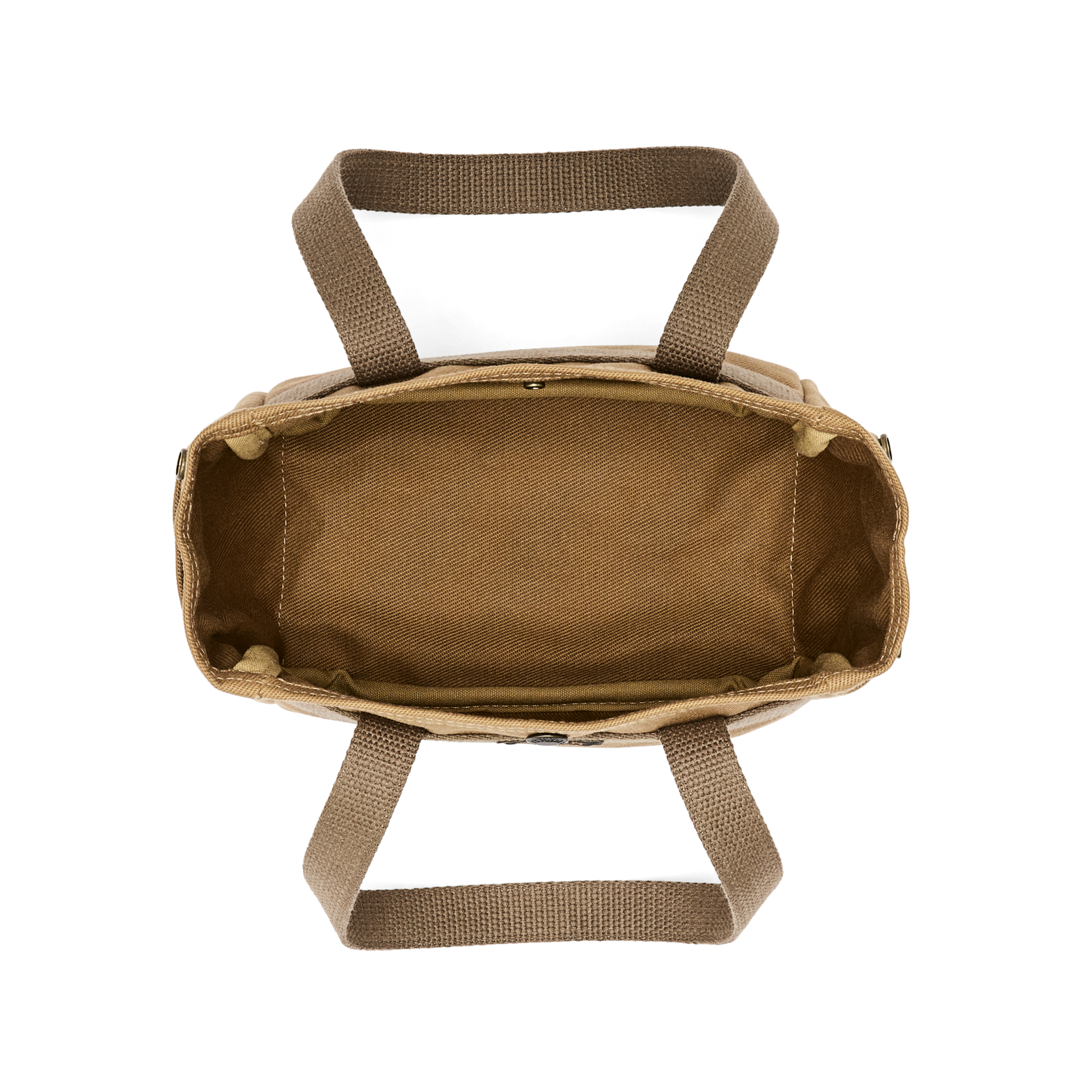 Alternate view of the Filson Rugged Twill Small Open Tote Bag - Tan