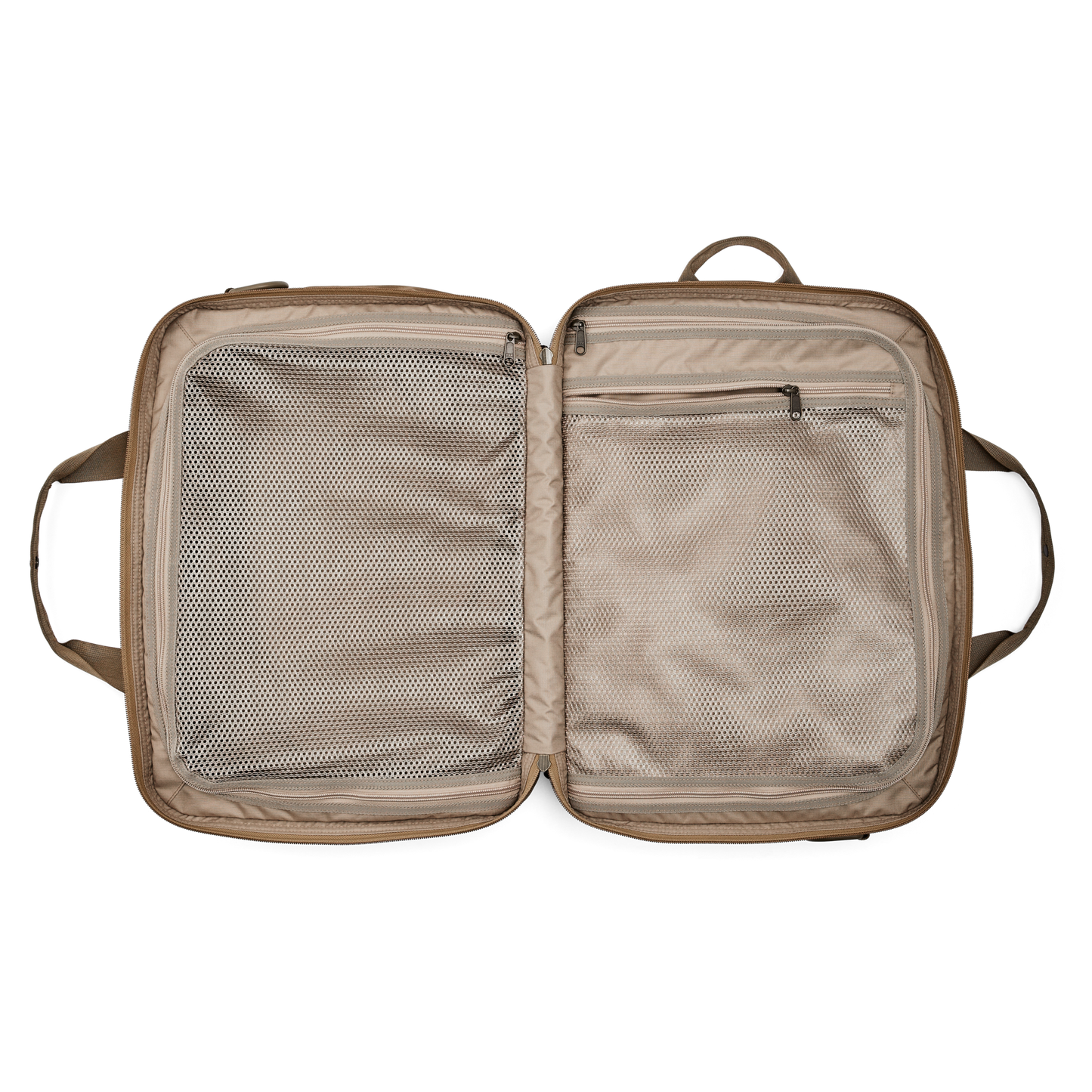 Alternate view of the Filson Surveyor Pullman Pack - Dark Tan / Flame