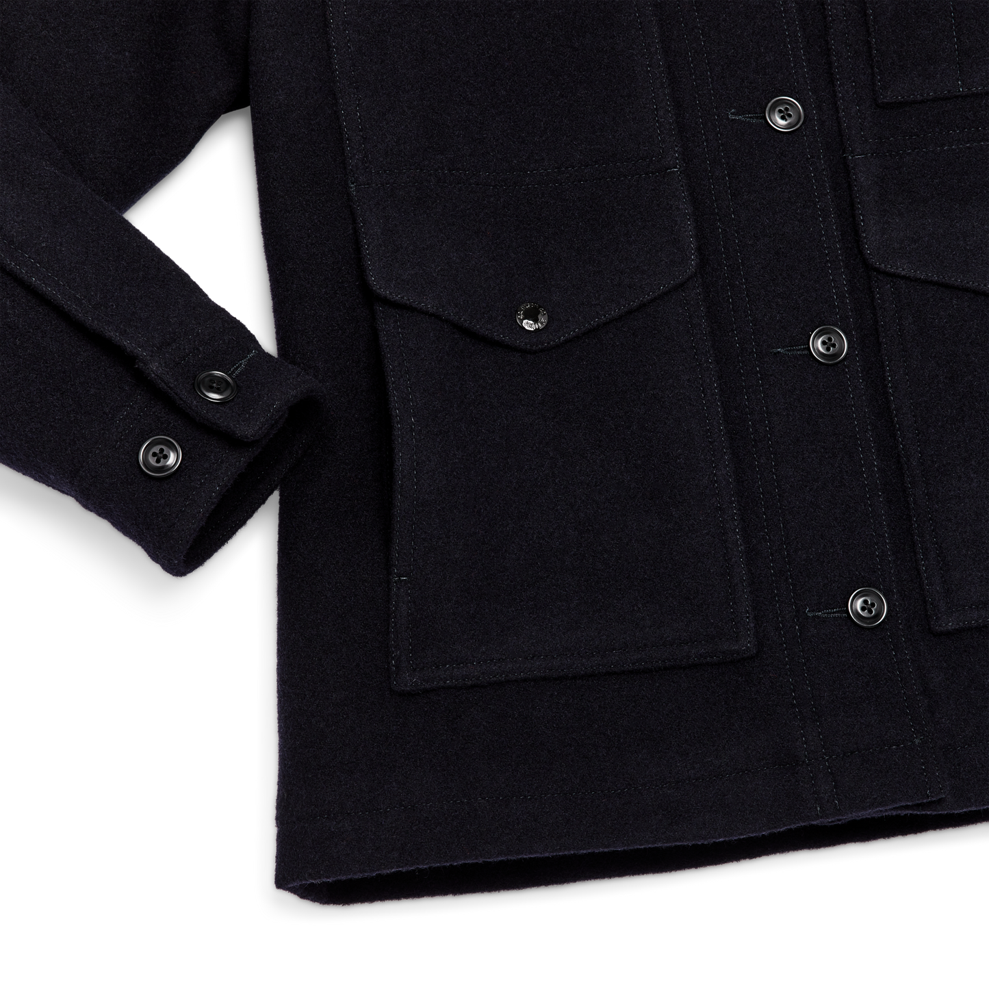 Alternate view of the Filson Women's Mackinaw Wool Cruiser Jacket - Navy