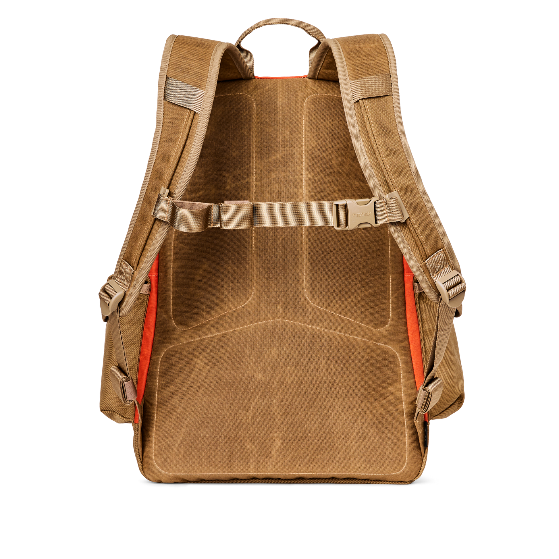 Alternate view of the Filson Surveyor 36l Backpack - Dark Tan / Flame