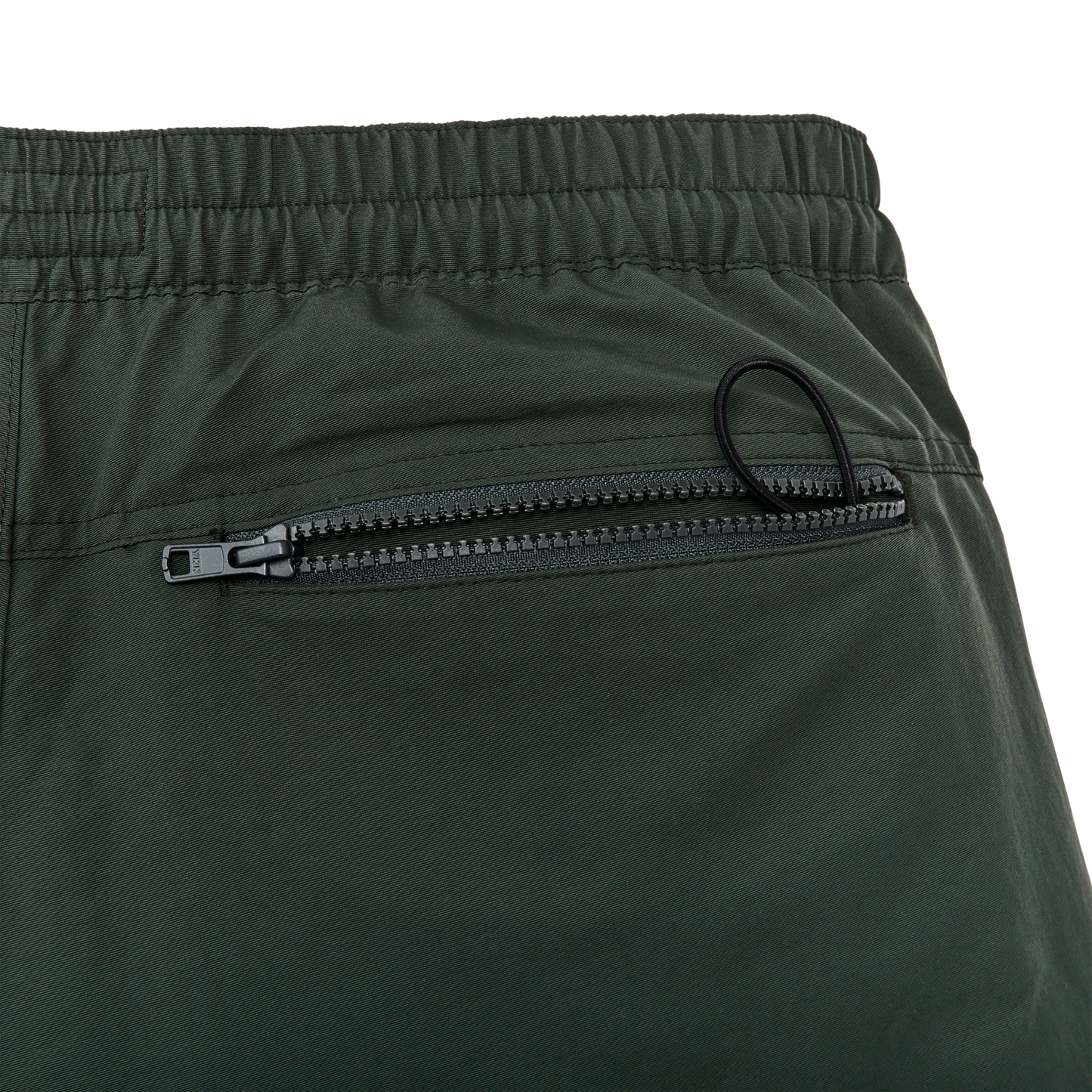 Alternate view of the Filson Cooper Lake Trunks  - Dark Spruce