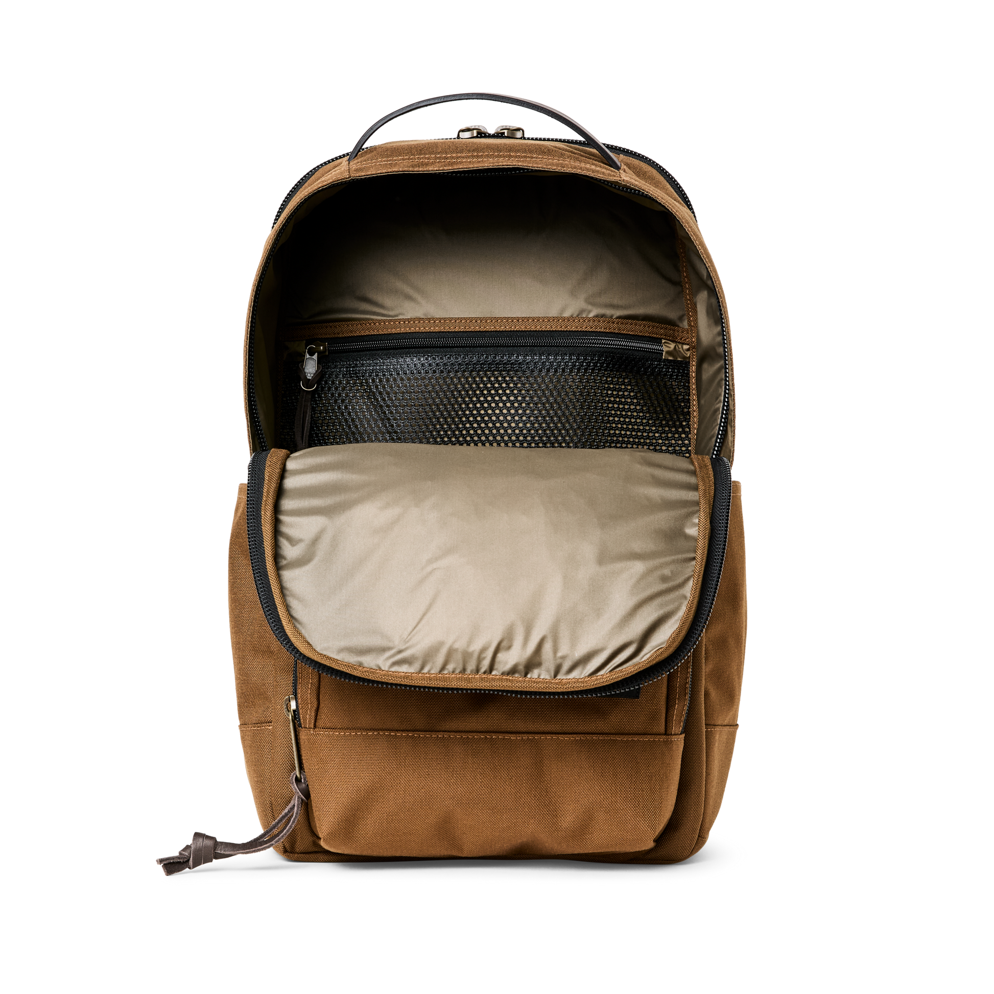 Alternate view of the Filson Dryden Backpack - Whiskey