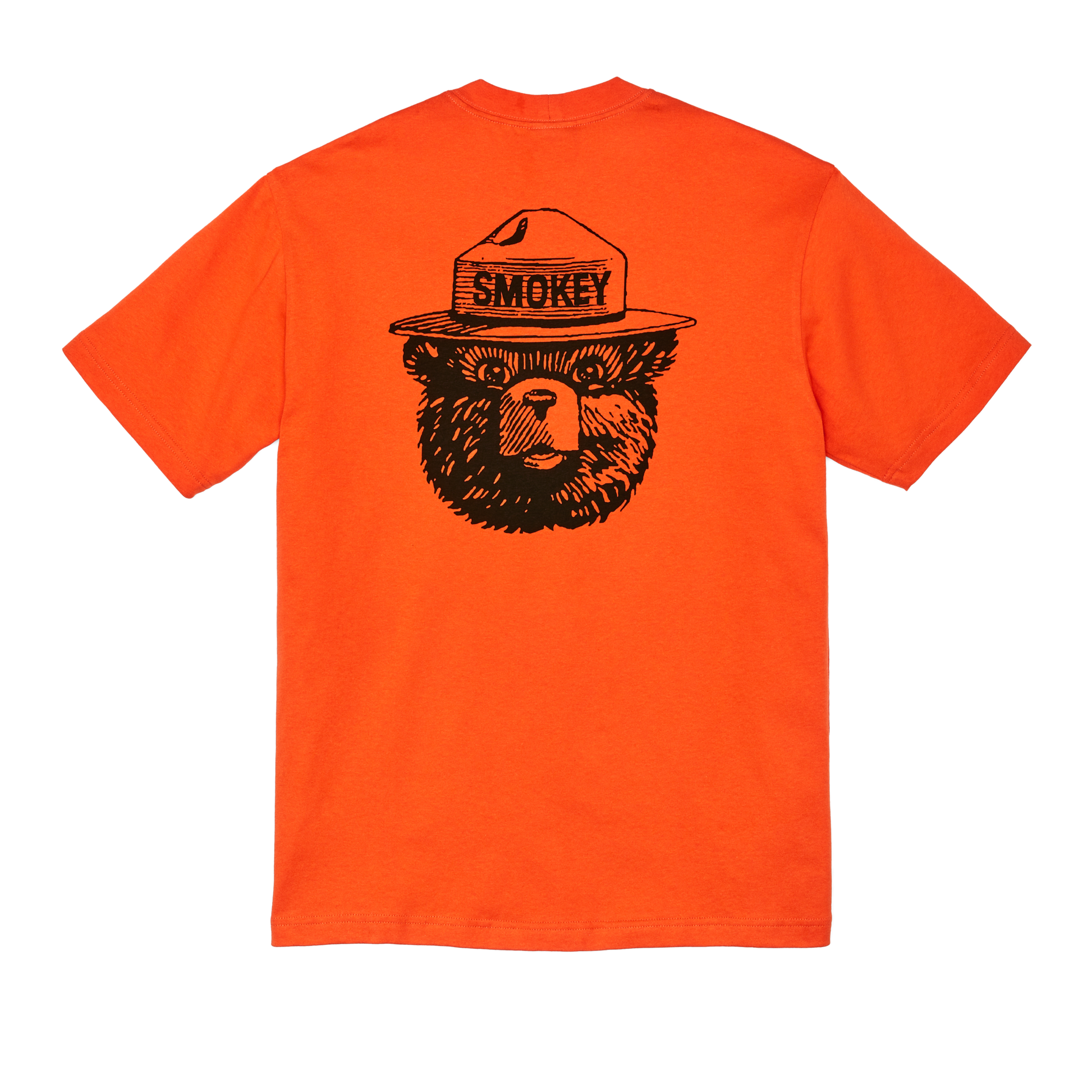 Alternate view of the Filson Smokey Bear Frontier Graphic T-shirt - Flame / Smokey