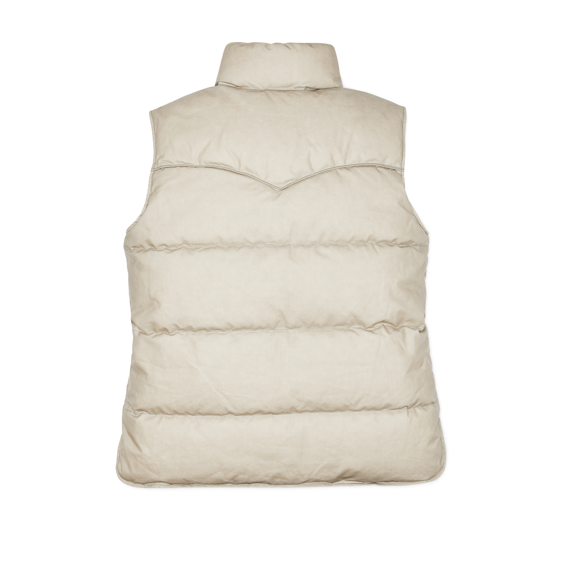 Alternate view of the Filson Women's Waxed Down Vest - Light Tan