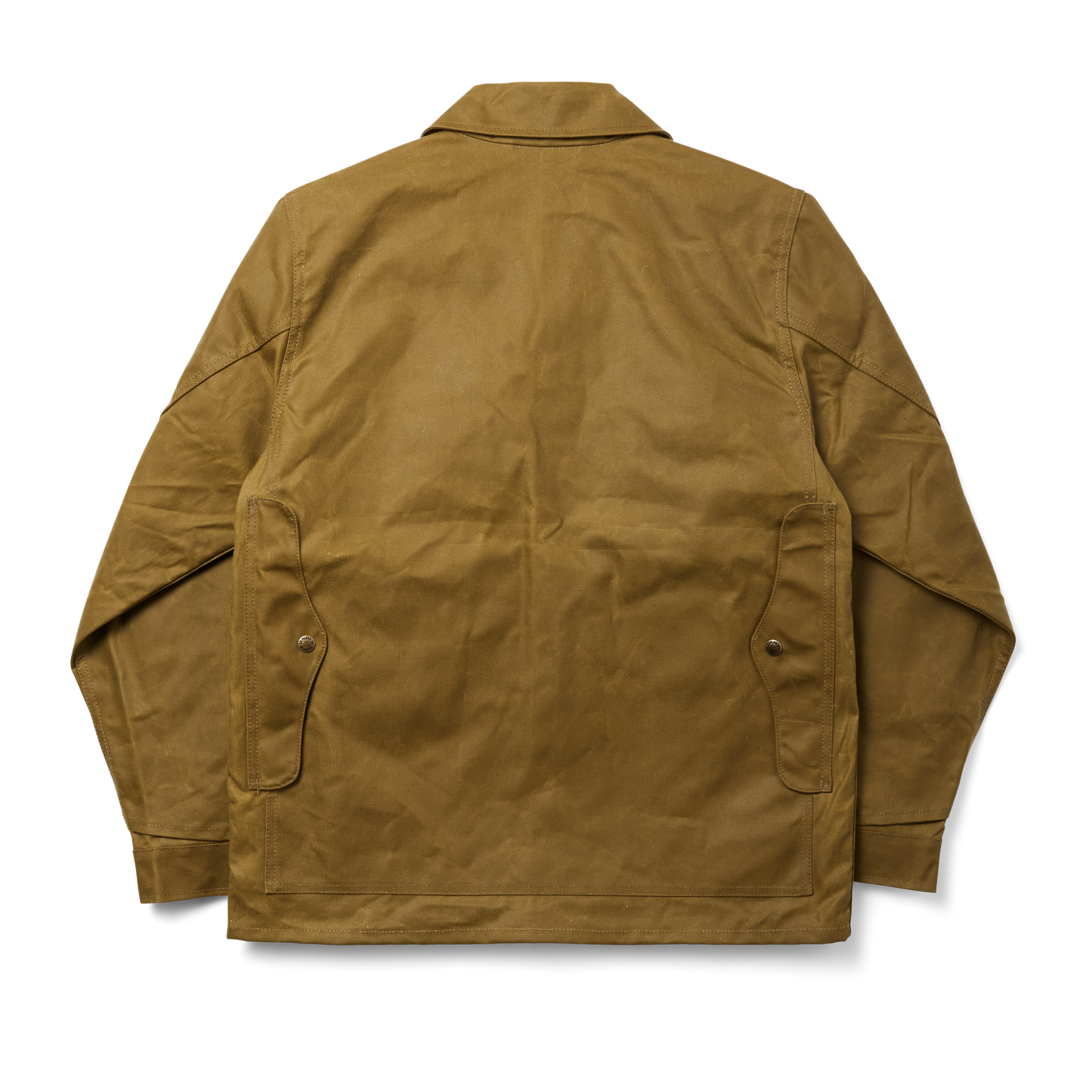 Alternate view of the Filson Lined Tin Cloth Cruiser Jacket - Dark Tan