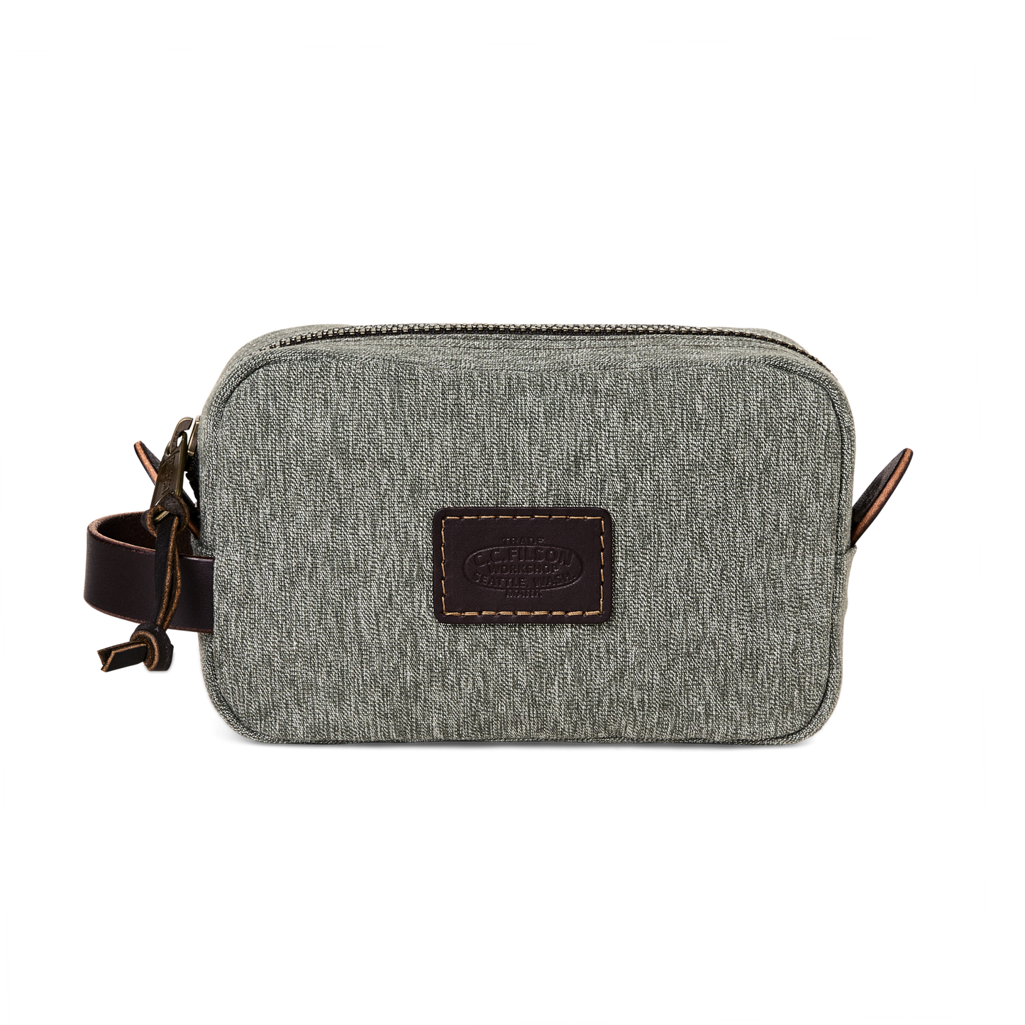 Filson Workshop Canvas Travel Kit - Od Salt And Pepper