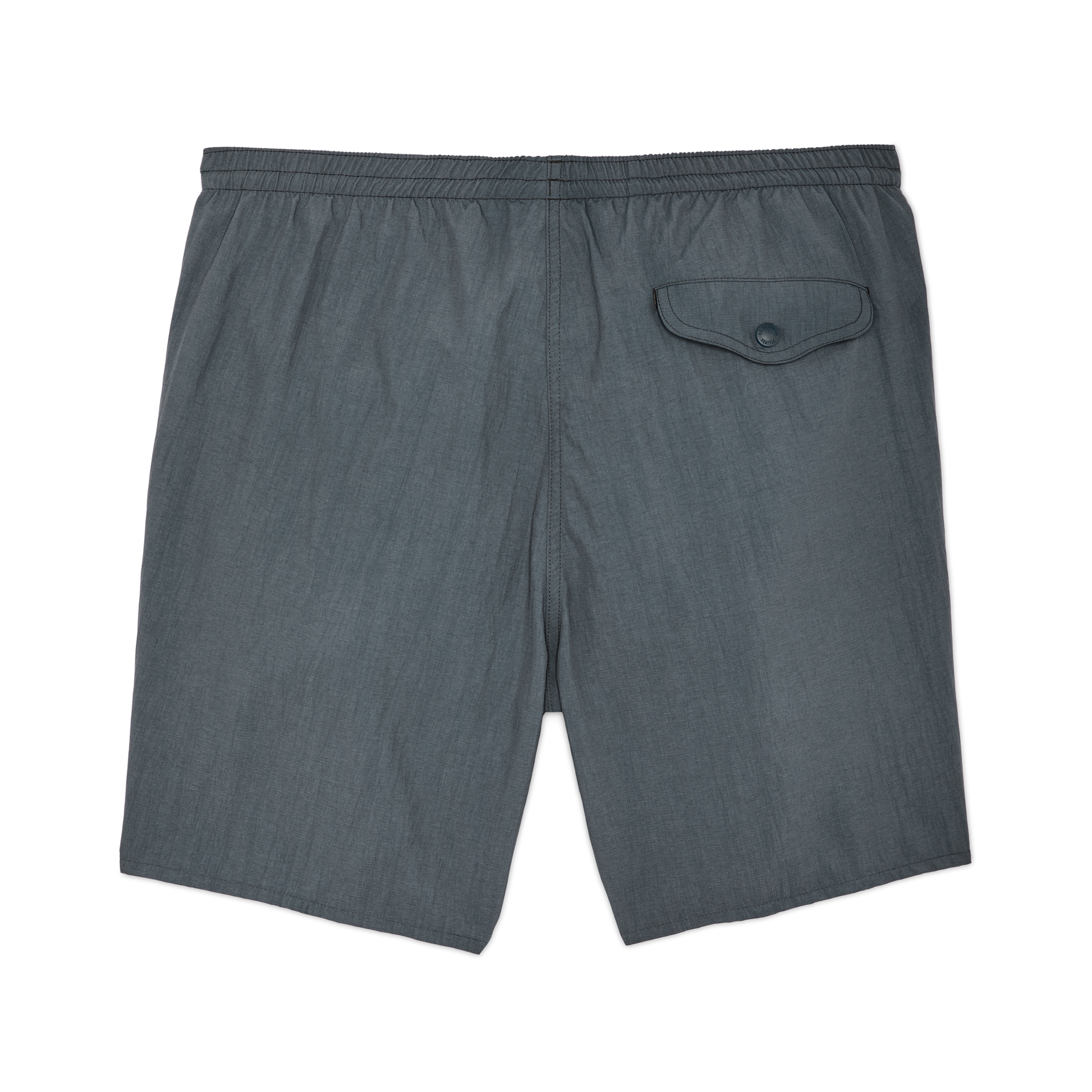 Alternate view of the Filson Oxbow Lake Trunks - Storm Blue