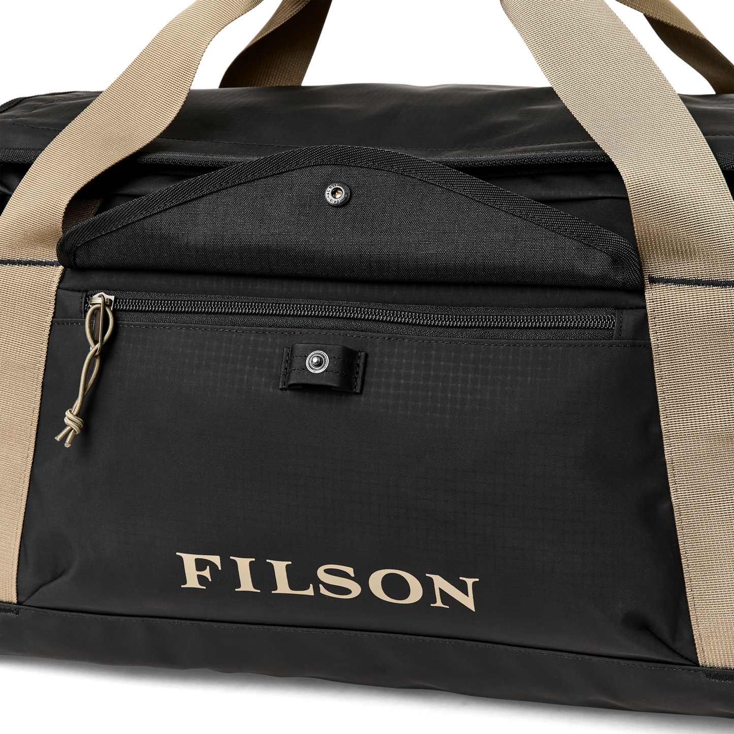 Alternate view of the Filson Scout 50l Duffle - Black / Covert