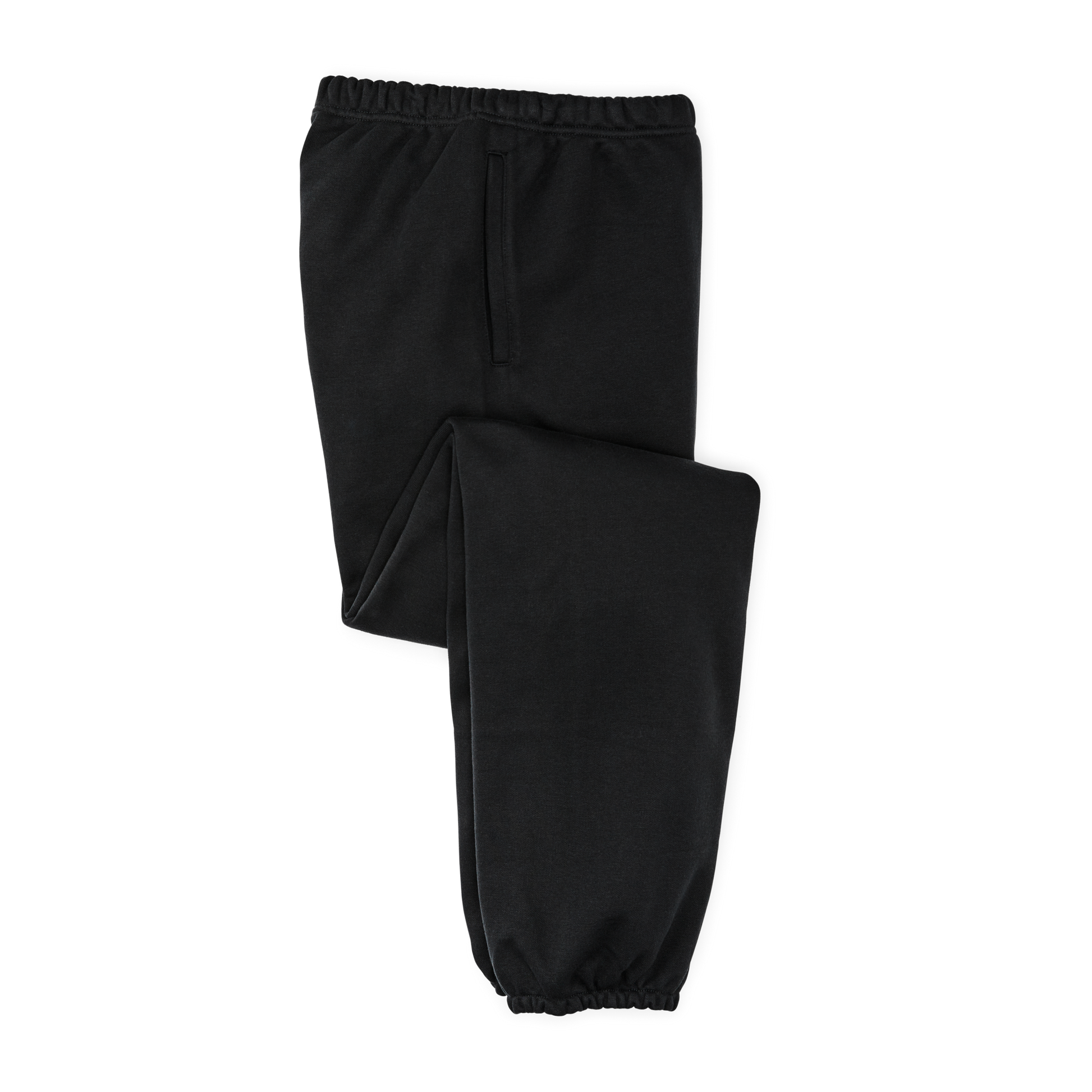 Front-facing image of the Filson Prospector Sweatpants - Black