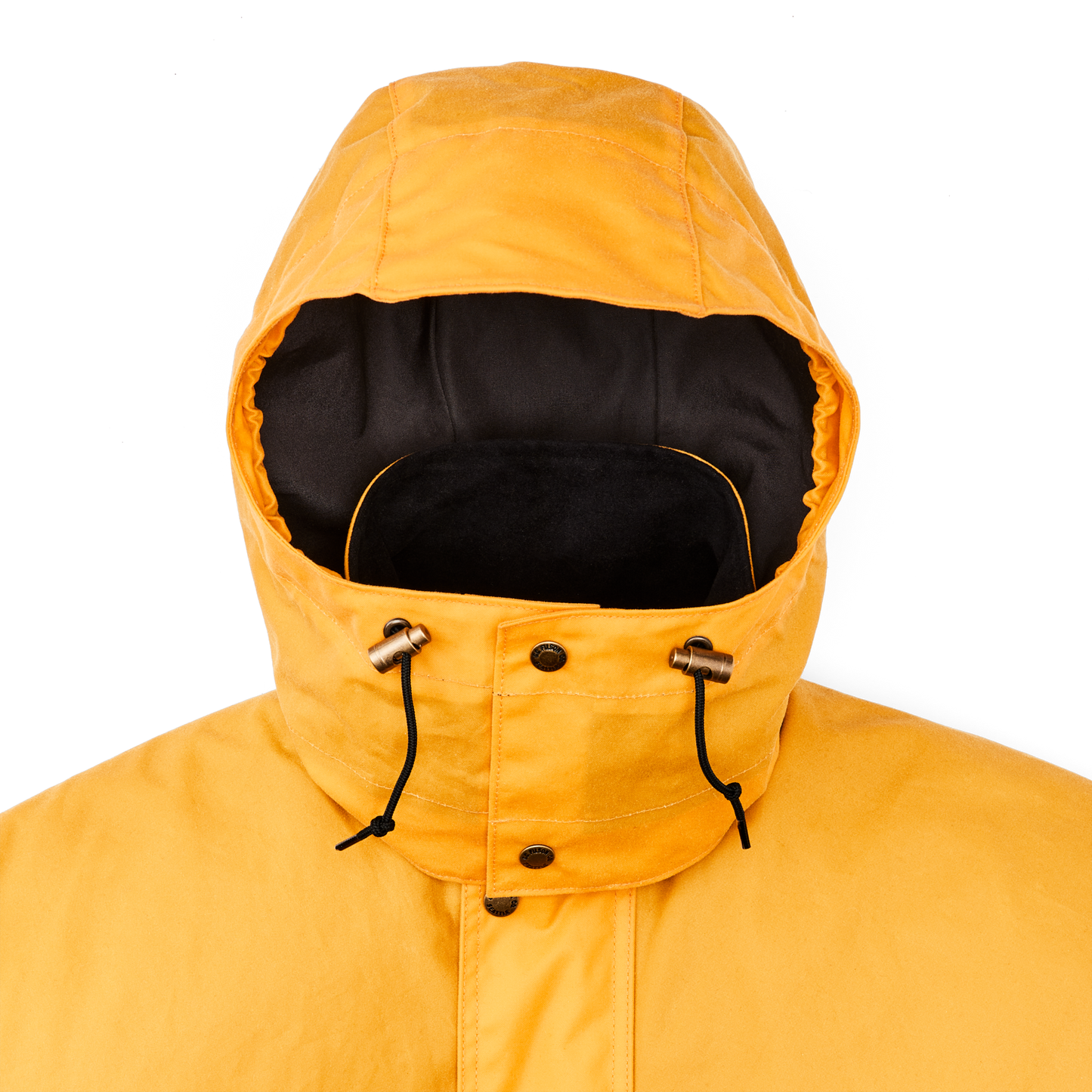 Alternate view of the Filson Foul Weather Jacket - Larch Gold