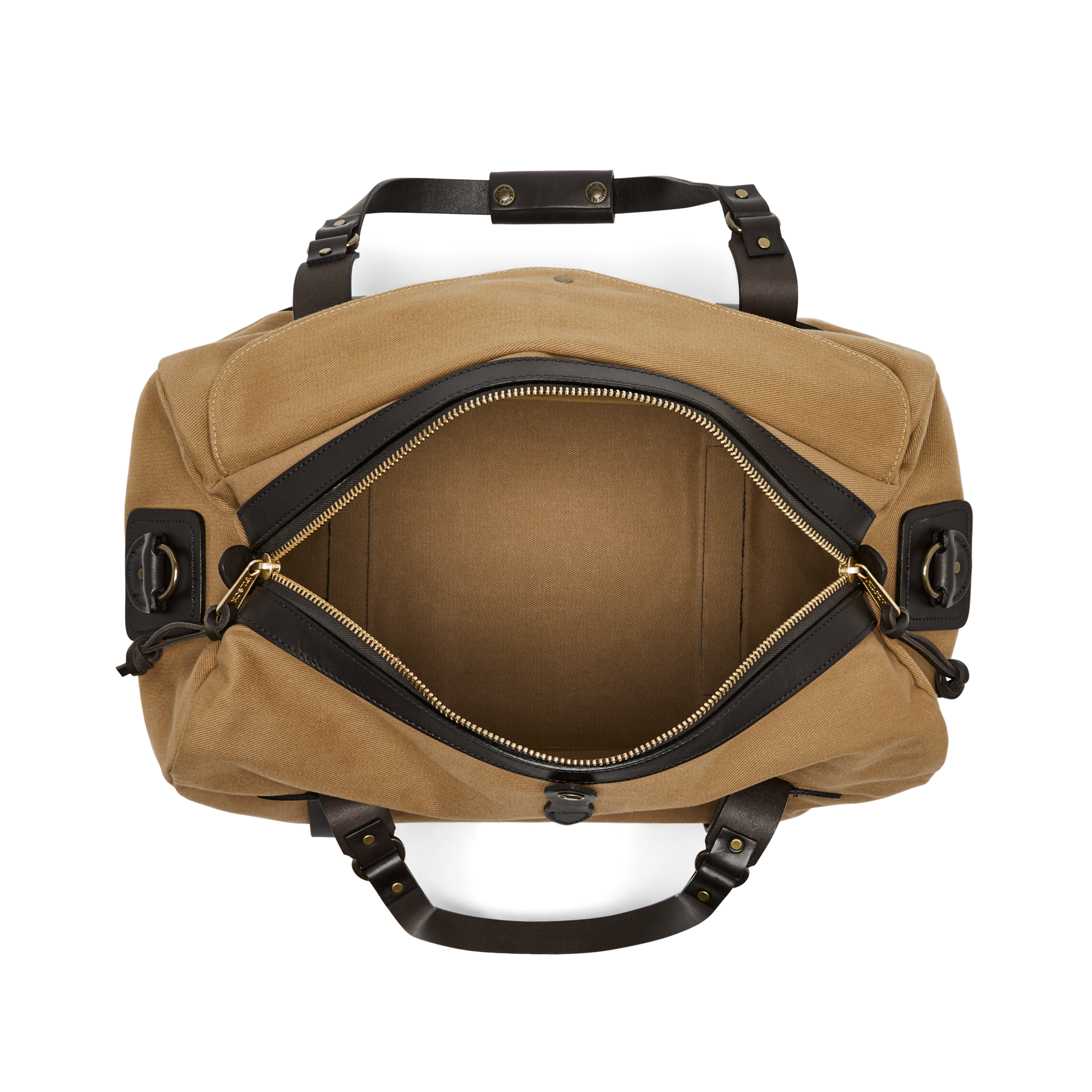 Alternate view of the Filson Medium Rugged Twill Duffle Bag - Tan