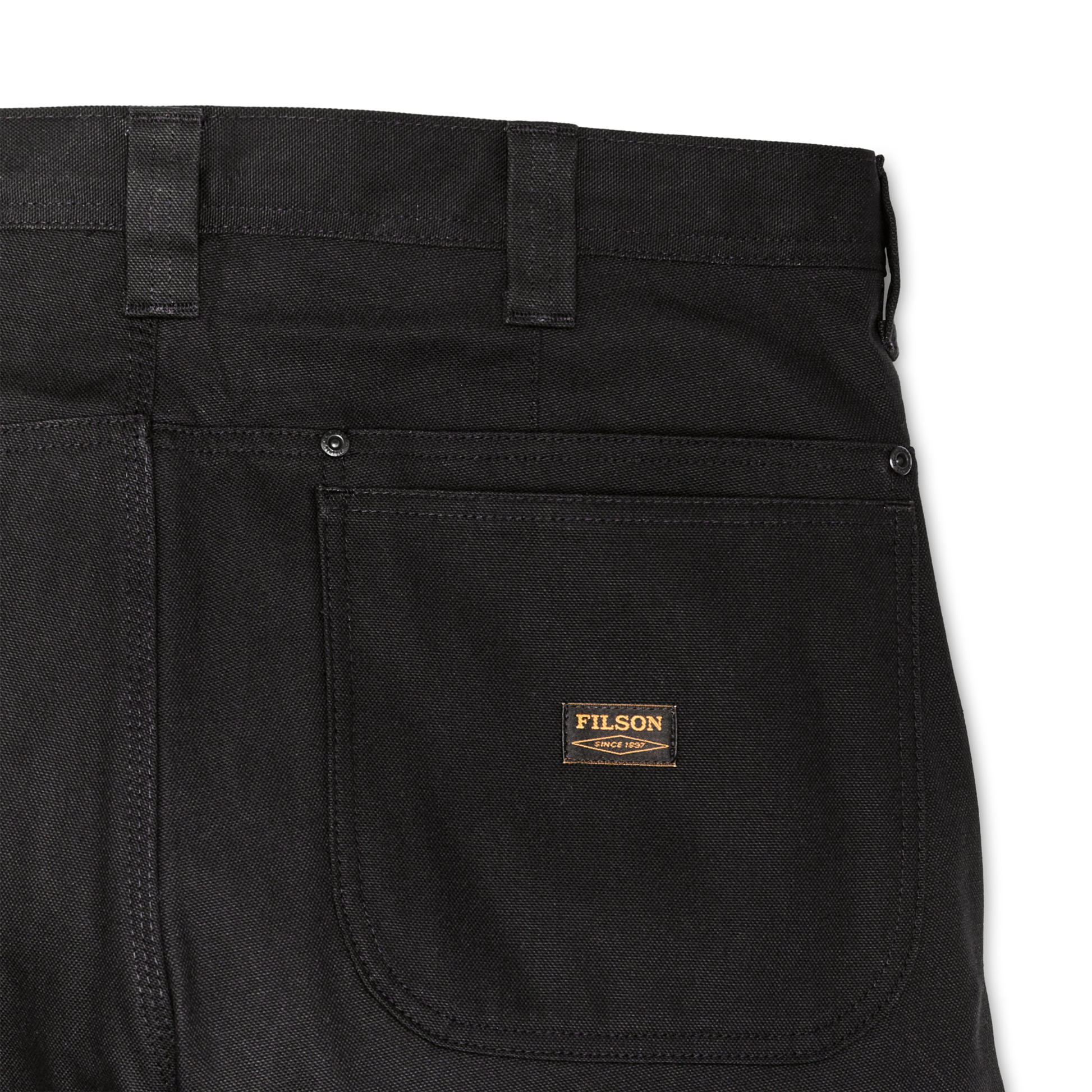 Alternate view of the Filson Worksmith Pants - Black