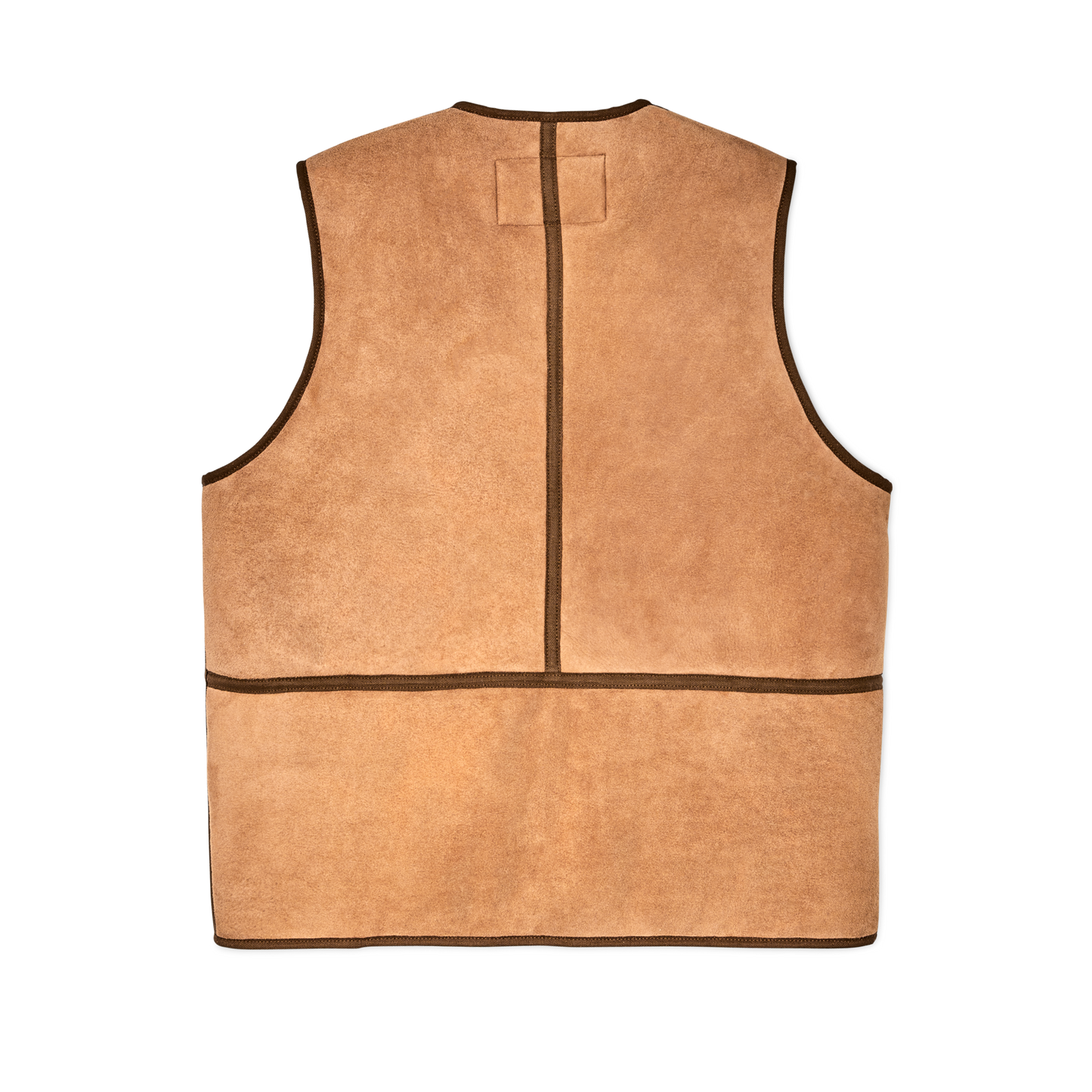 Alternate view of the Filson Shearling Cruiser Vest - Almond Beige