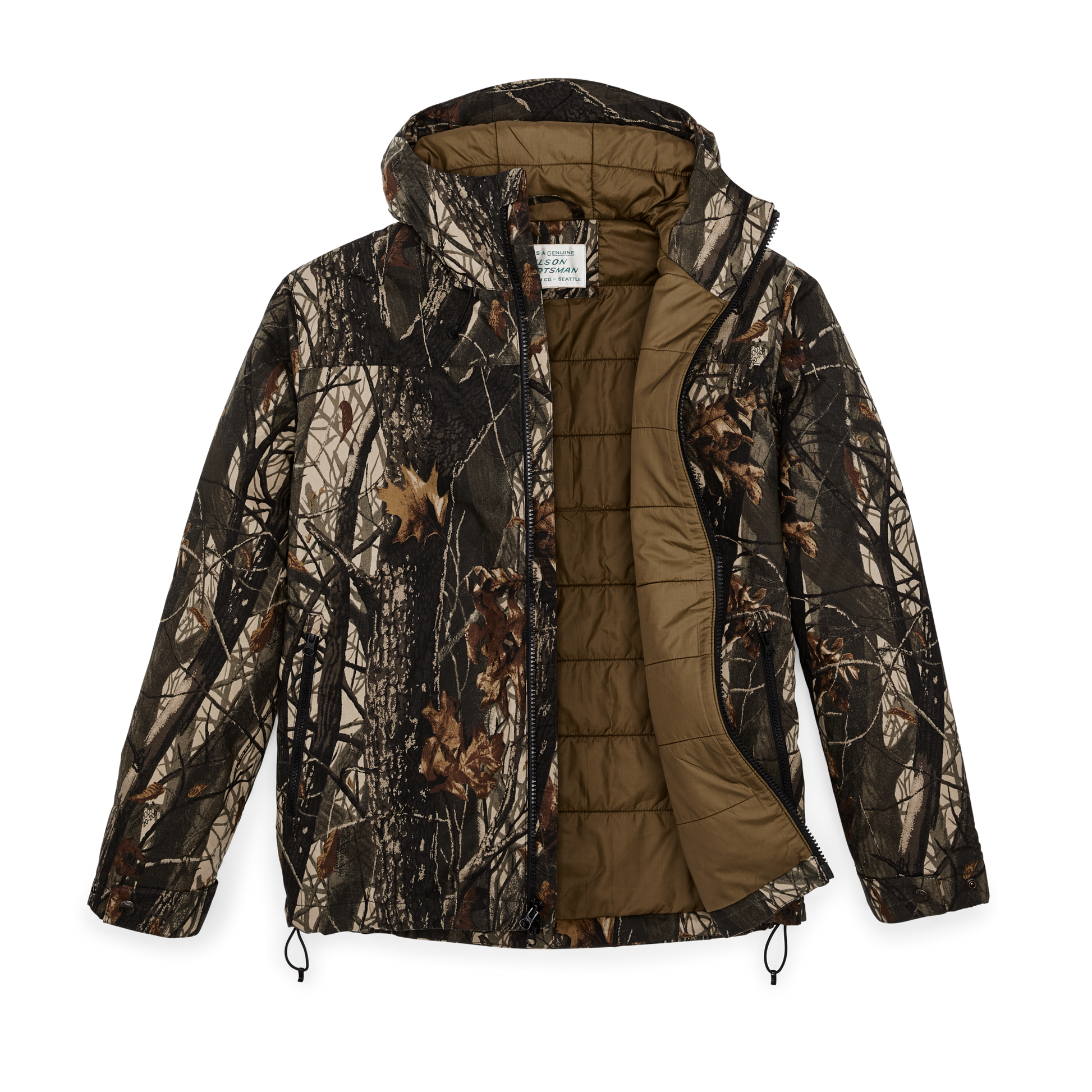 Alternate view of the Filson Ranger Insulated Jacket - Realtree Hardwoods Camo