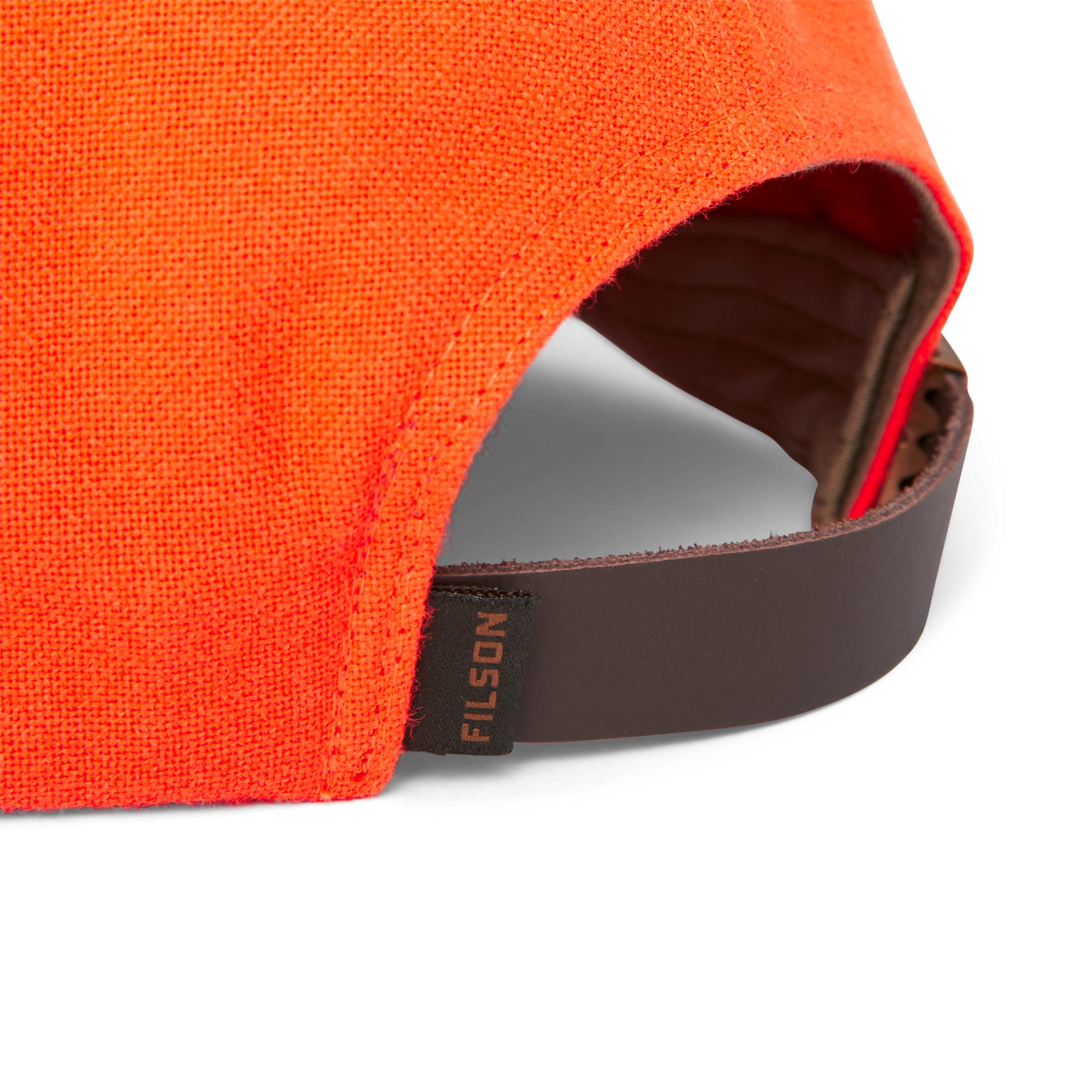 Alternate view of the Filson Low-profile Cap - Blaze Orange