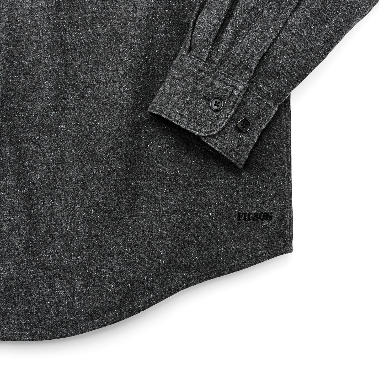 Alternate view of the Filson Alaskan Guide Shirt - Dark Heather Gray