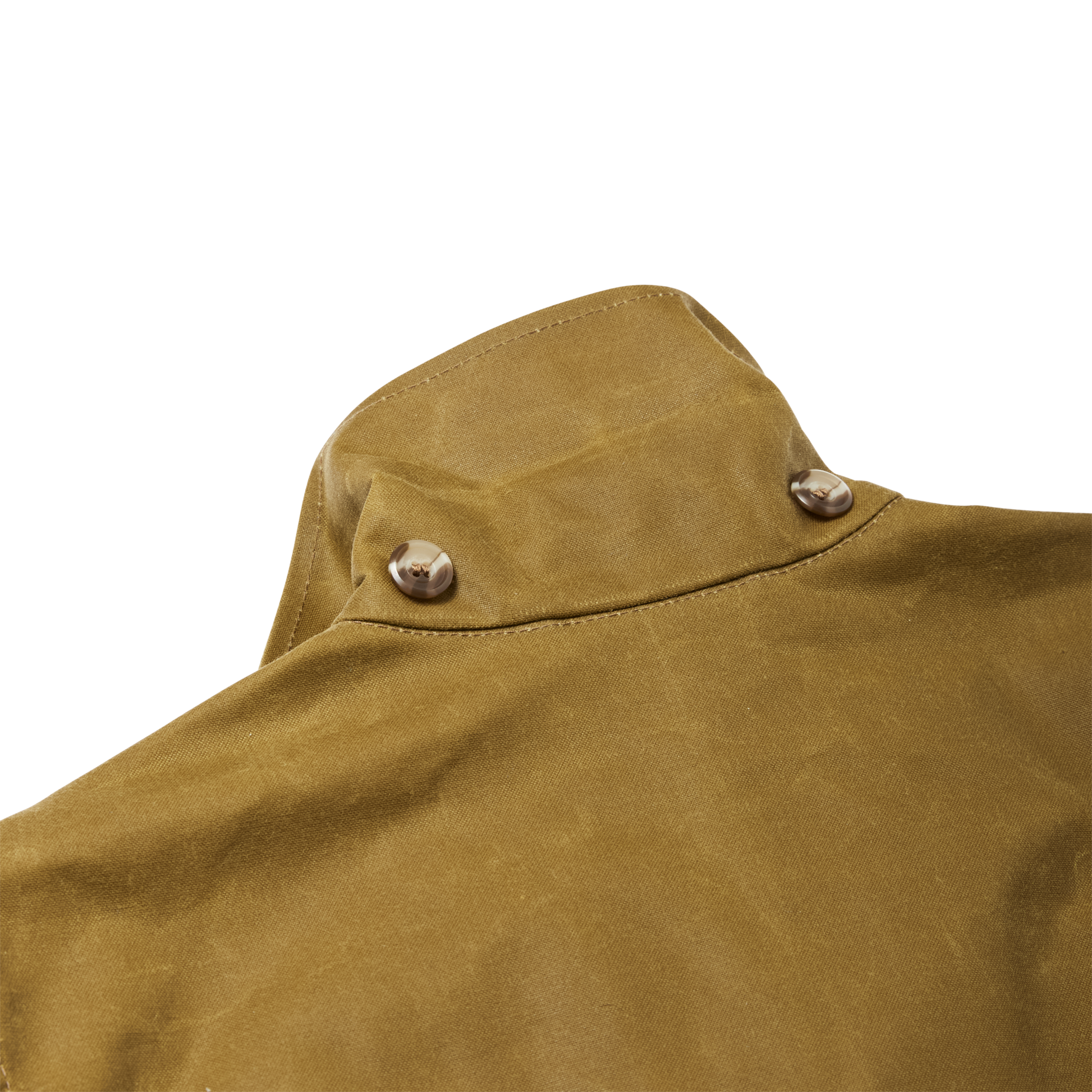 Alternate view of the Filson Lined Tin Cloth Cruiser Jacket - Dark Tan