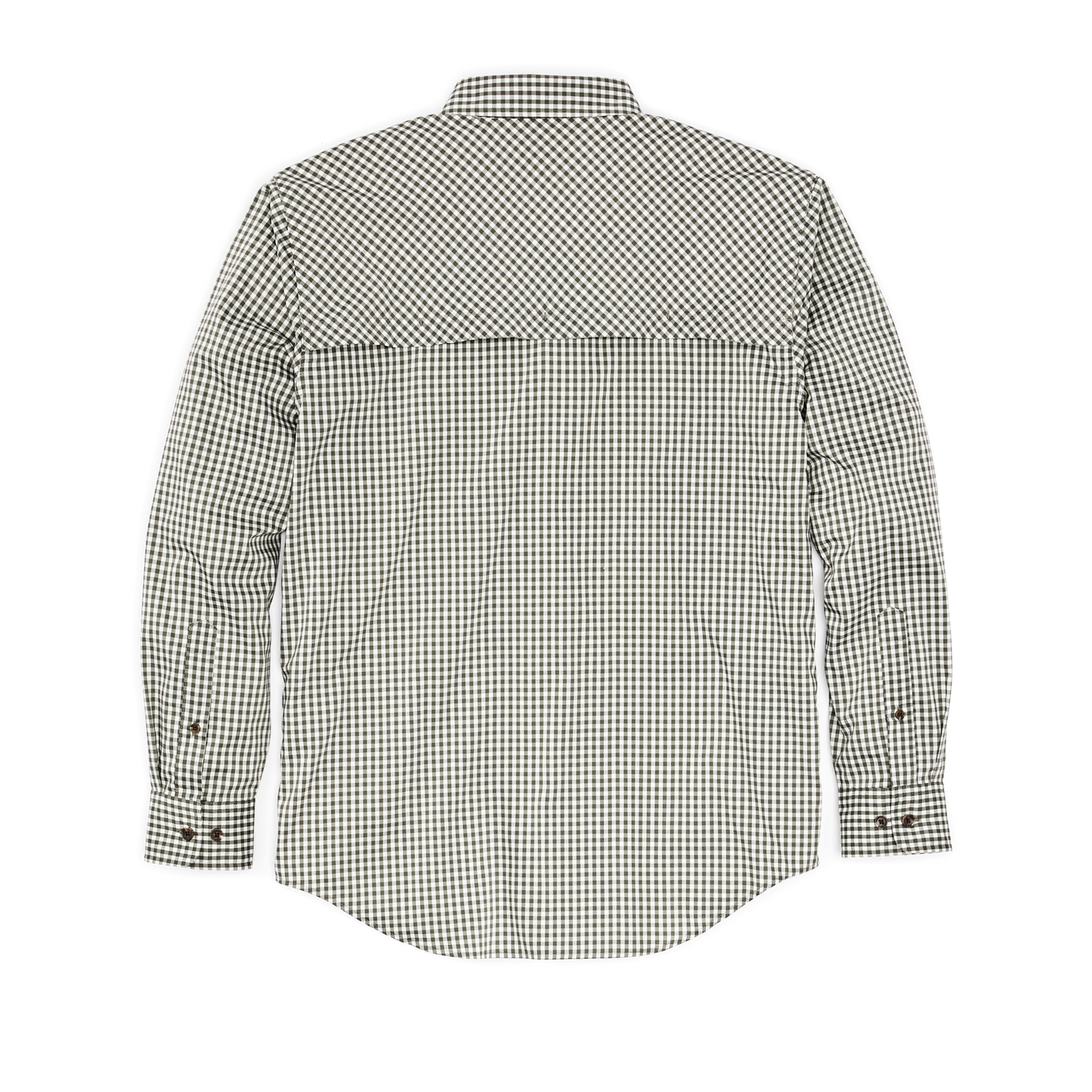 Alternate view of the Filson Twin Lakes Sport Shirt - Service Green Check