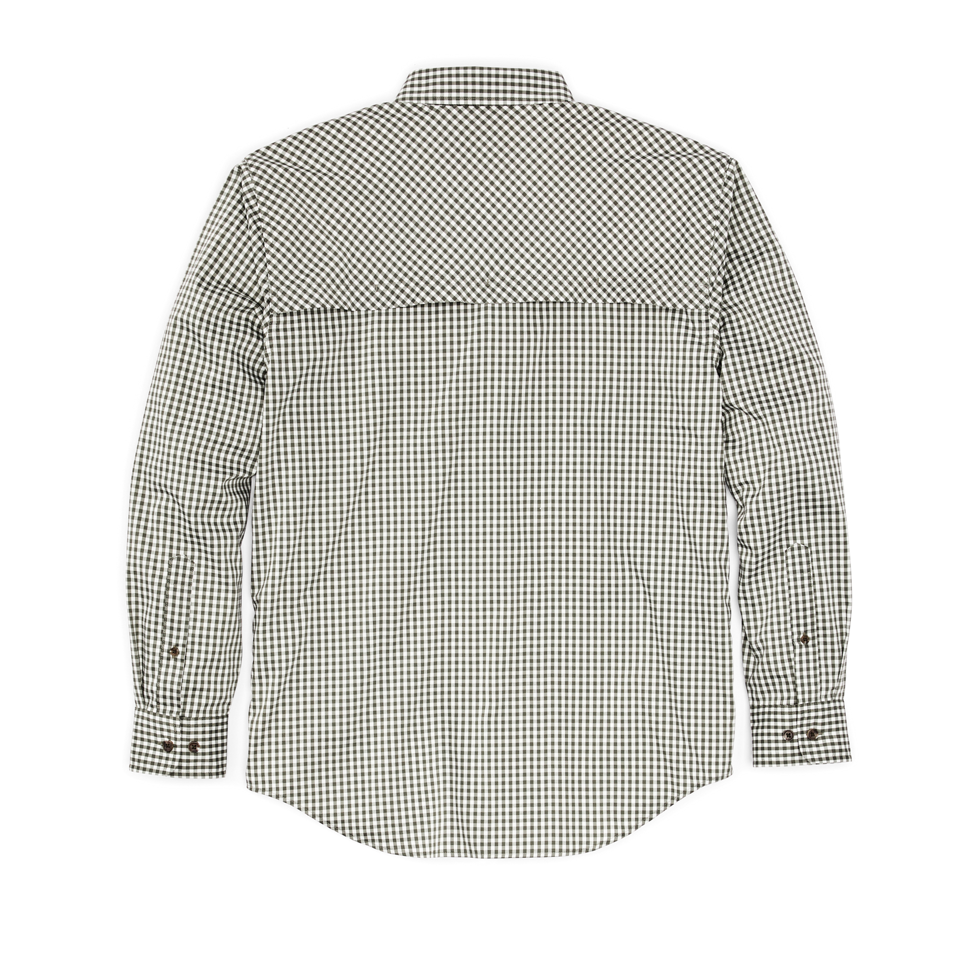 Alternate view of the Filson Twin Lakes Sport Shirt - Service Green Check