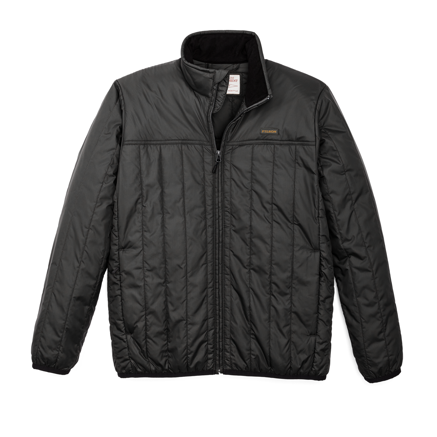 Front-facing image of the Filson Ultralight Jacket - Raven