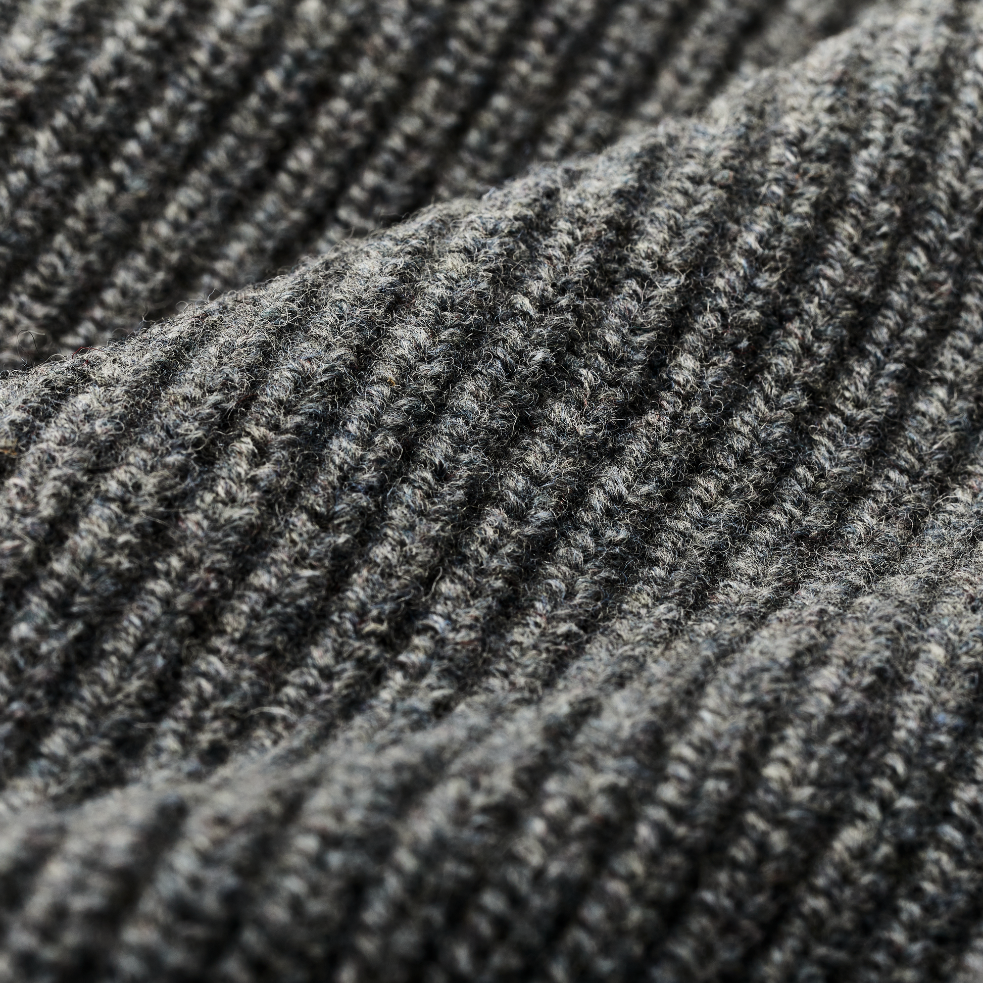 Alternate view of the Filson Bristol Roll Neck Sweater  - Heather Gray