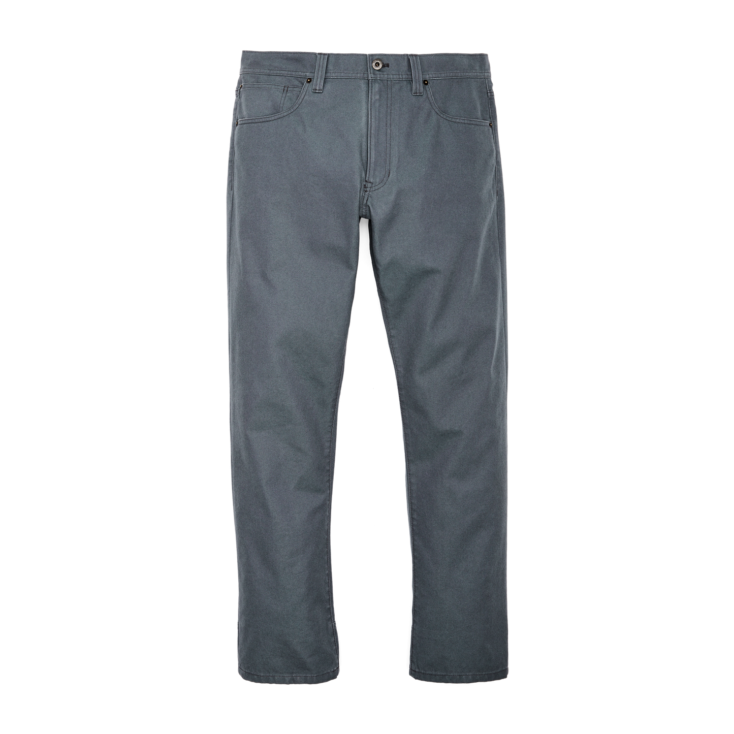 Front-facing image of the Filson Dry Tin Cloth 5-pocket Pants - Storm Blue